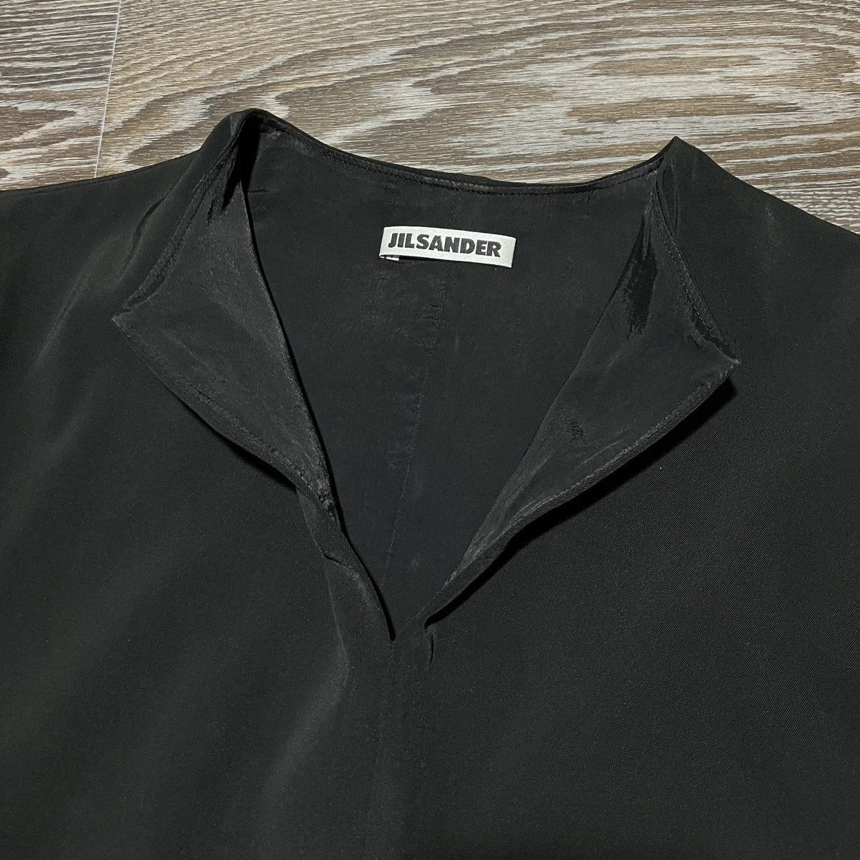 Jil Sander JIL SANDER Evening Black Dress Size S / US 4 / IT 40 - 4 Thumbnail