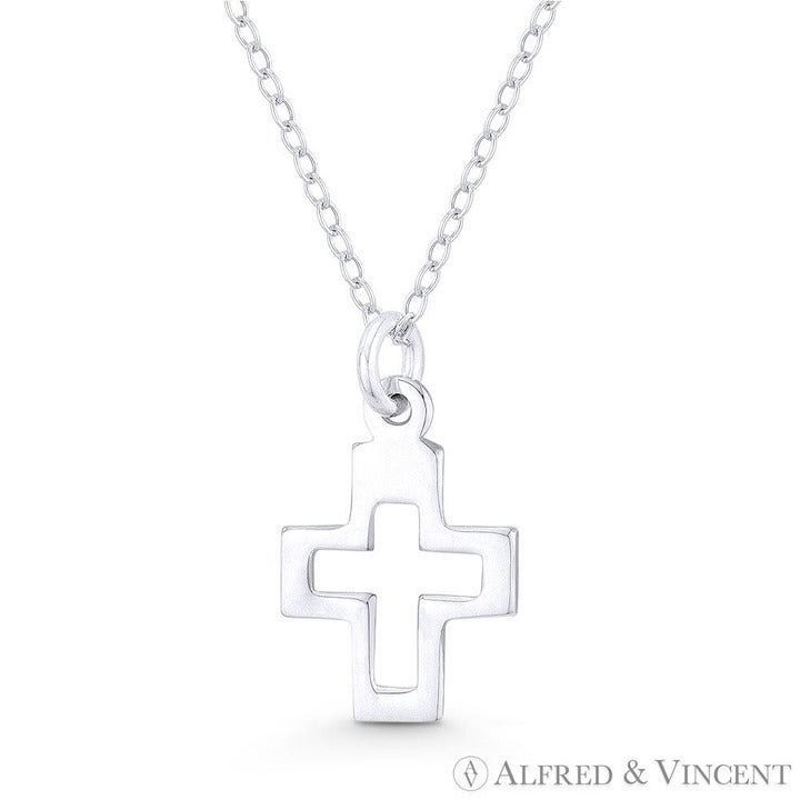 Other Latin Crucifix Cross Pendant in 925 Stering Silver Size ONE SIZE - 1 Preview