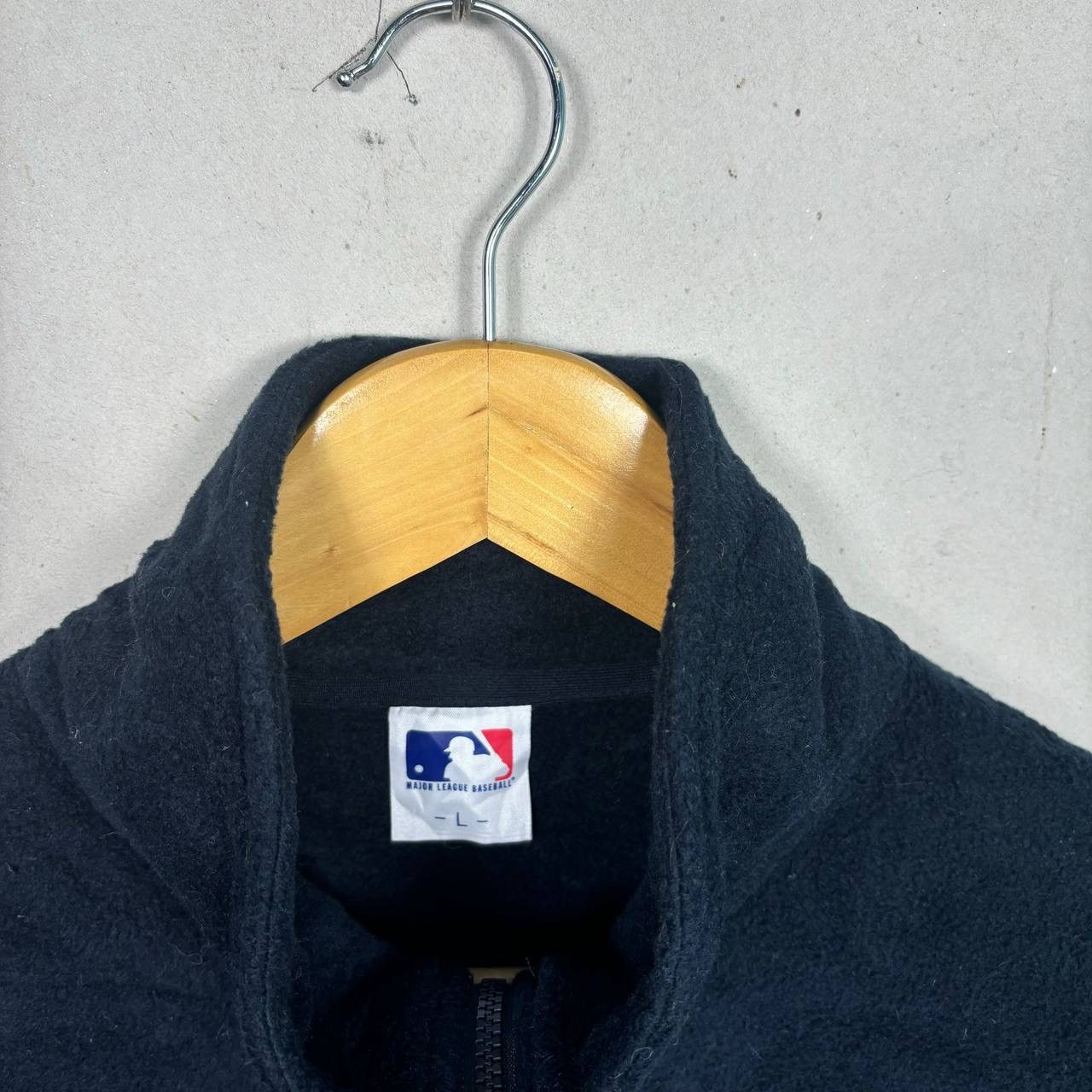 New York Yankees Vintage New York Yankees MLB 1/4 Zip Fleece Navy Blue Jacket Size US L / EU 52-54 / 3 - 5 Thumbnail