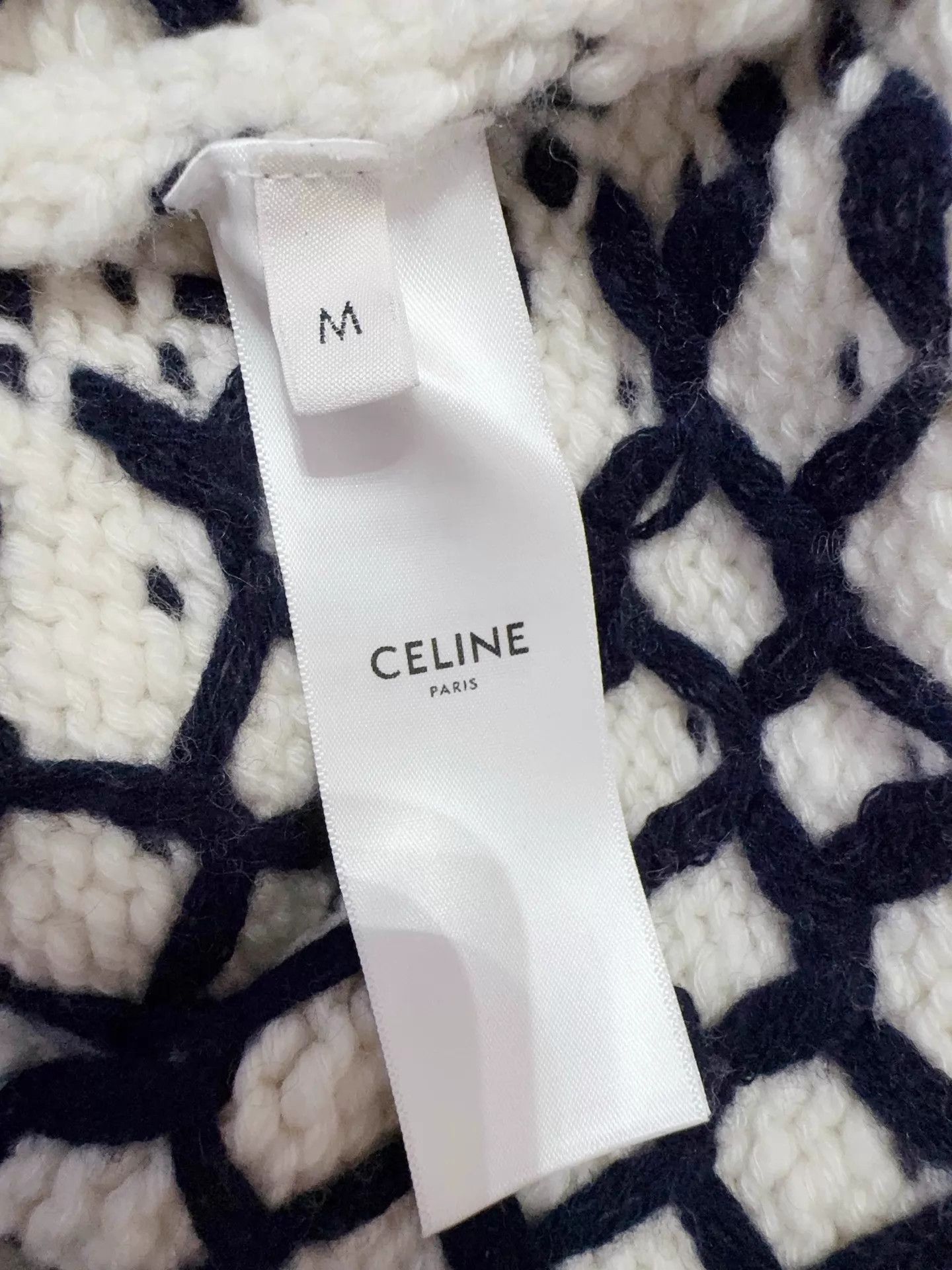 Celine Celine Triomphe Fair Isle Wool-Cashmere Sweater M Size M / US 6-8 / IT 42-44 - 4 Thumbnail