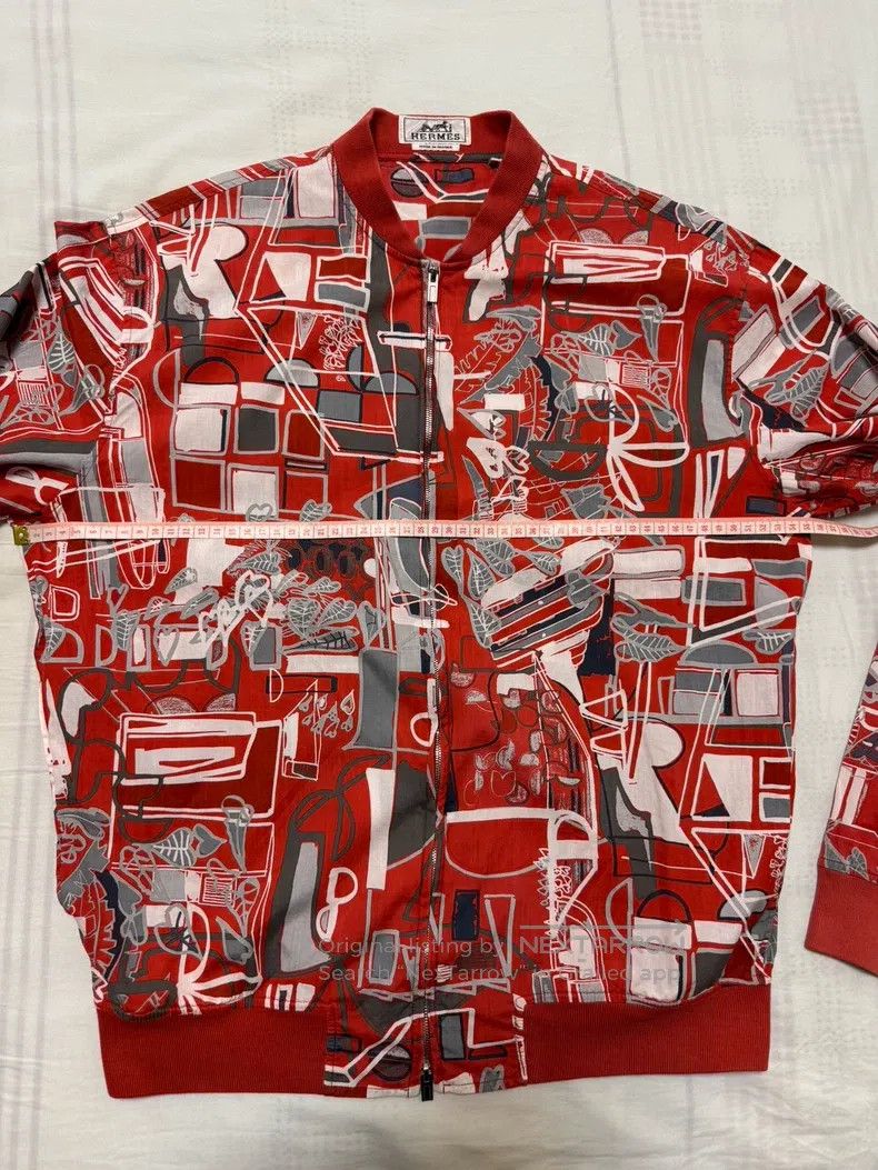 Hermes Hermes size 41 Jacket with classic high-quality patterns Size US M / EU 48-50 / 2 - 4 Thumbnail
