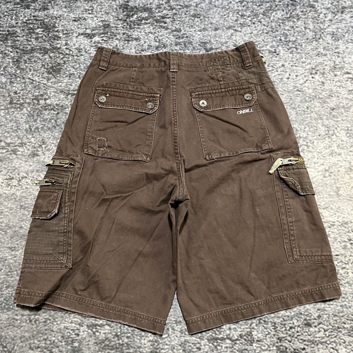 O'Neill VINTAGE Y2K O'NEILL BAGGY UTILITY SKATER CARGO SHORTS 32 Size US 32 / EU 48 - 3 Thumbnail