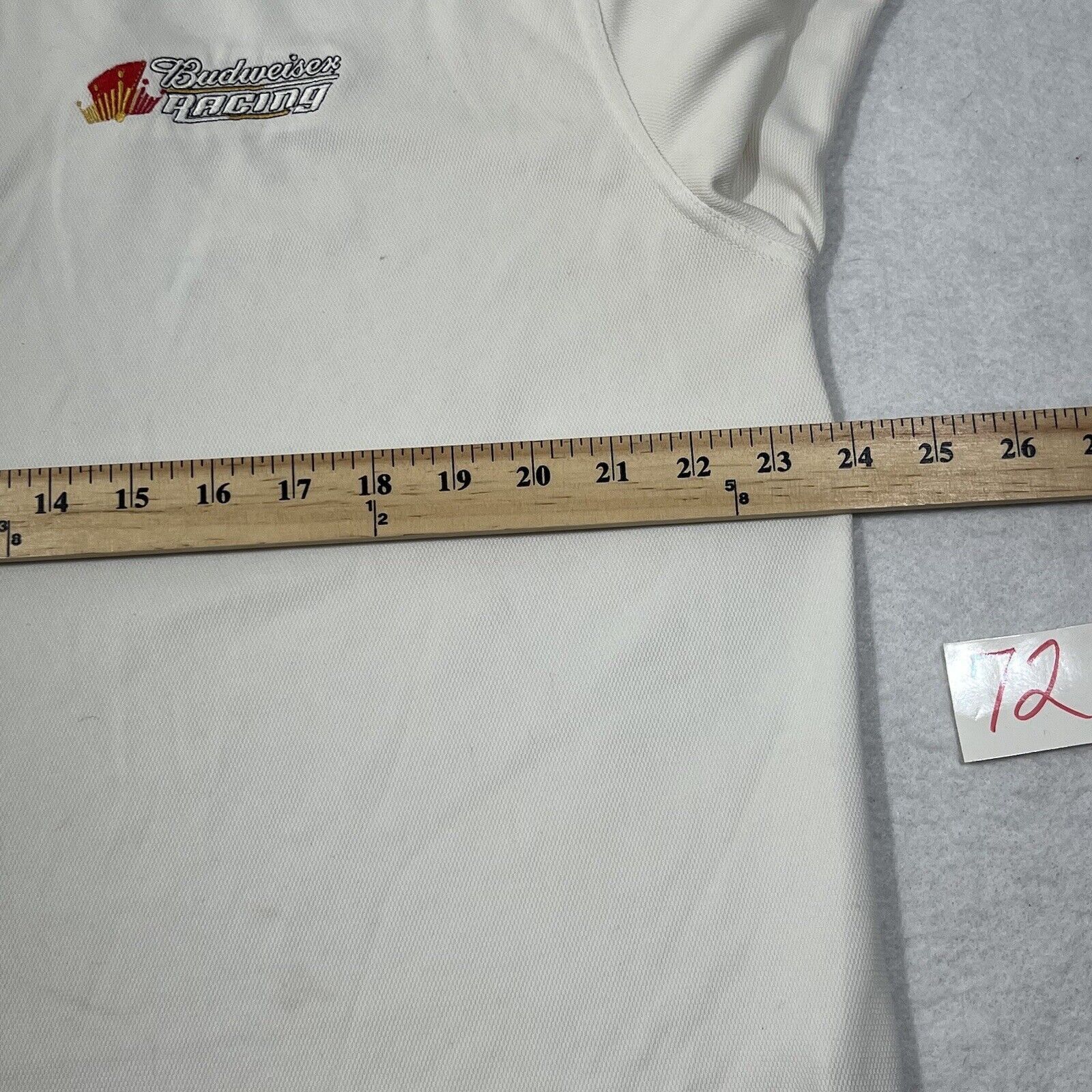 Vintage Budweiser Racing Lightweight Polo Monterey Club Size US XL / EU 56 / 4 - 8 Thumbnail