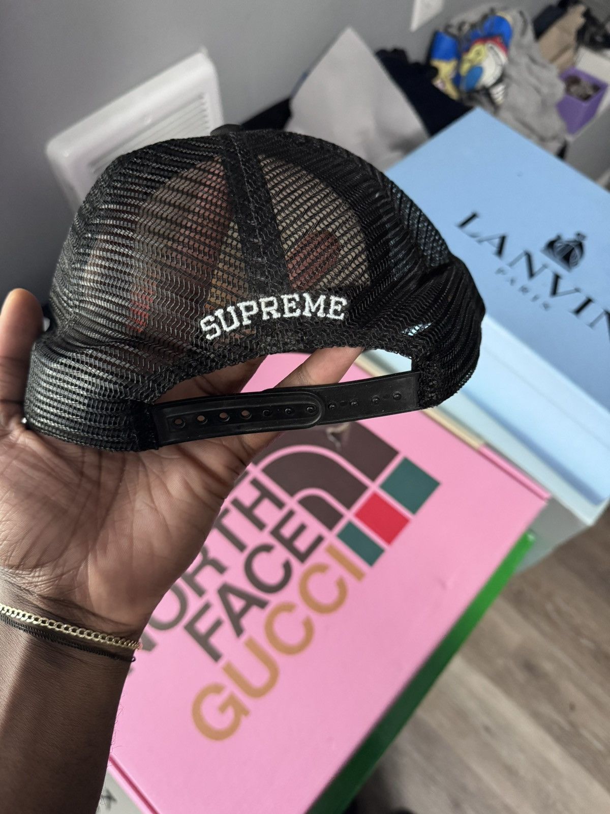 Supreme Worldwide number 1 trucker Size ONE SIZE - 3 Thumbnail