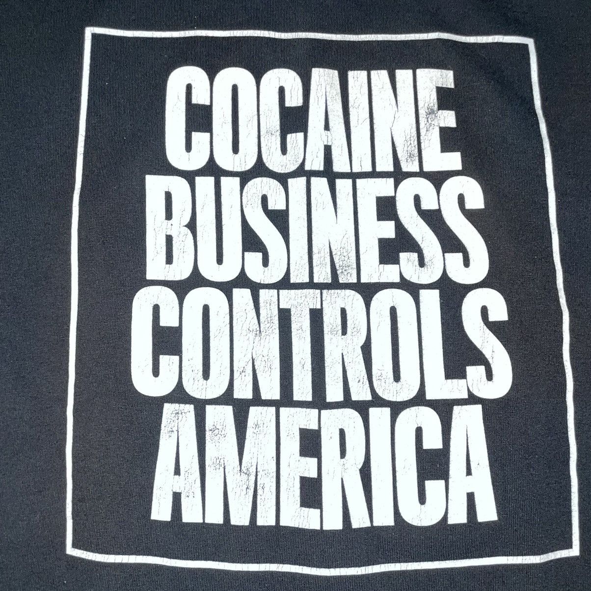 City Morgue × Vintage Cocaine Business Controls America T-shirt Size US M / EU 48-50 / 2 - 2 Thumbnail