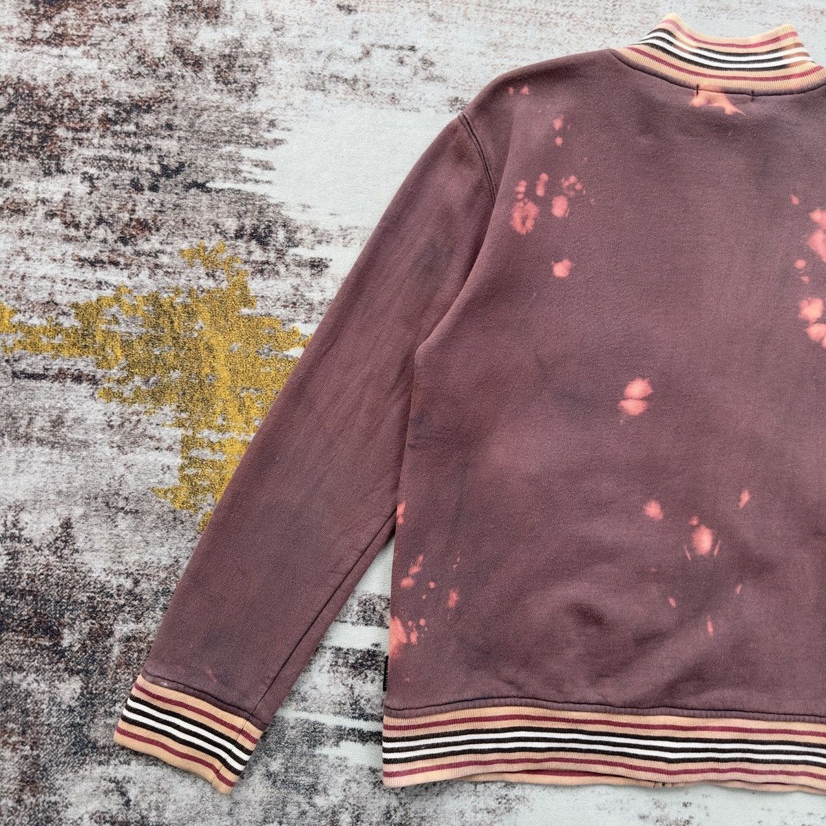 Burberry VINTAGE BURBERRY CUSTOM-MADE BLEACHED ZIP JACKET RARE Size US S / EU 44-46 / 1 - 9 Thumbnail