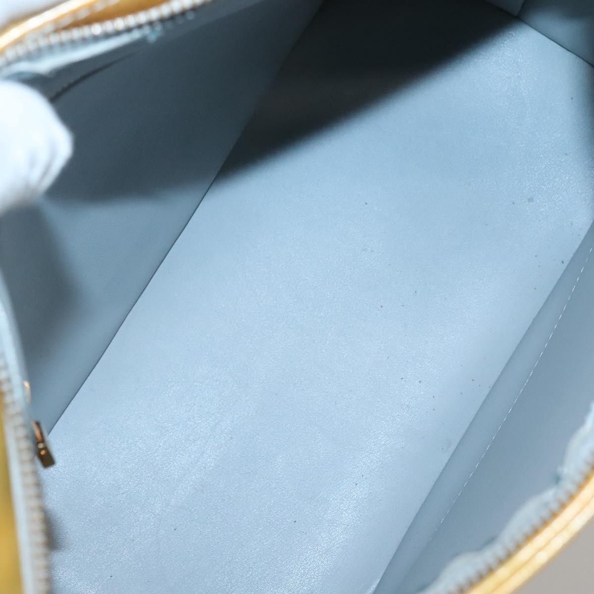 Louis Vuitton LOUIS VUITTON Monogram Vernis Houston Hand Bag Gris M91053 Size ONE SIZE - 11 Thumbnail