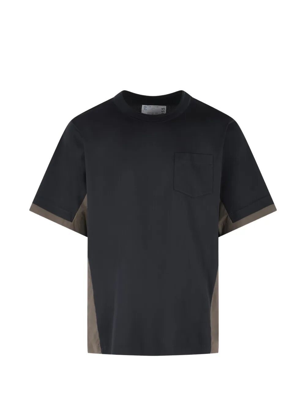 Sacai COTTON TYPEWRITER X COTTON JERSEY T-SHIRT Size US M / EU 48-50 / 2 - 1 Thumbnail