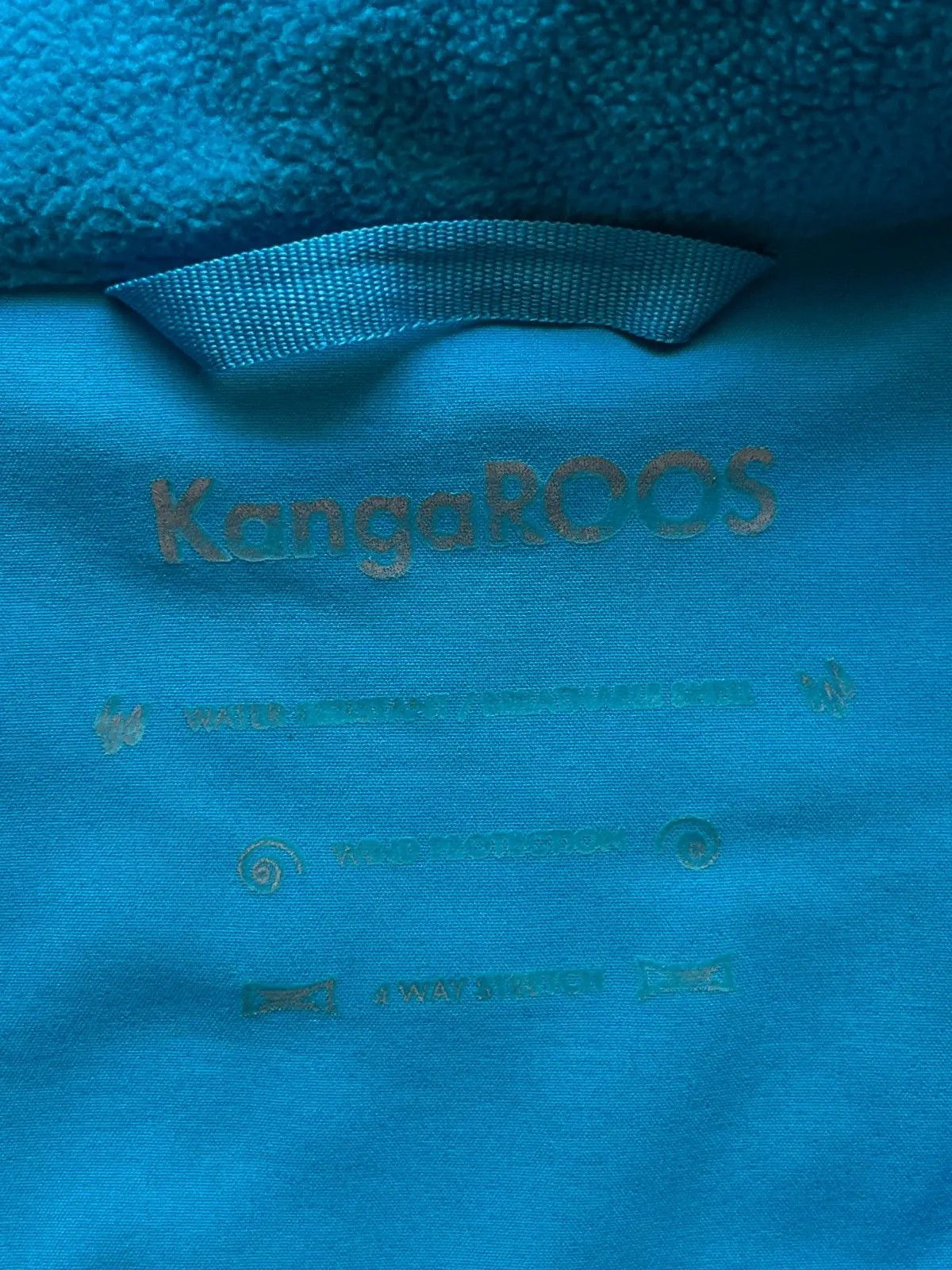 KangaROOS KangaROOS Sz S Outdoor Fleece Shell Jacket Waterproof Size S / US 4 / IT 40 - 17 Thumbnail