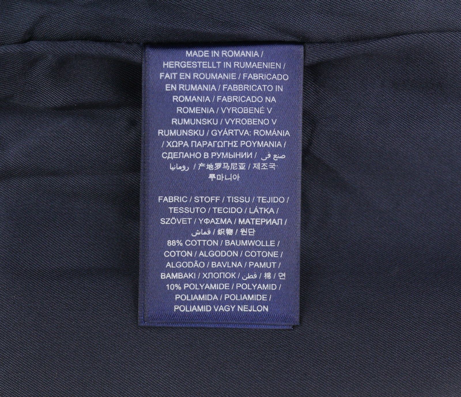 Gant HERRINGBONE JERSE EU36 Blue Round Neck Dress 85195 Size S / US 4 / IT 40 - 9 Thumbnail