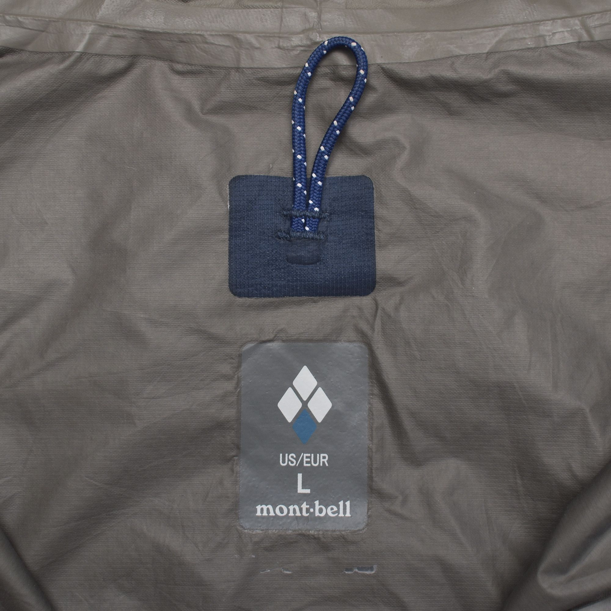 Montbell MONTBELL NAVY GORE WINDSTOPPER SHELL NYLON JACKET Size US L / EU 52-54 / 3 - 3 Thumbnail