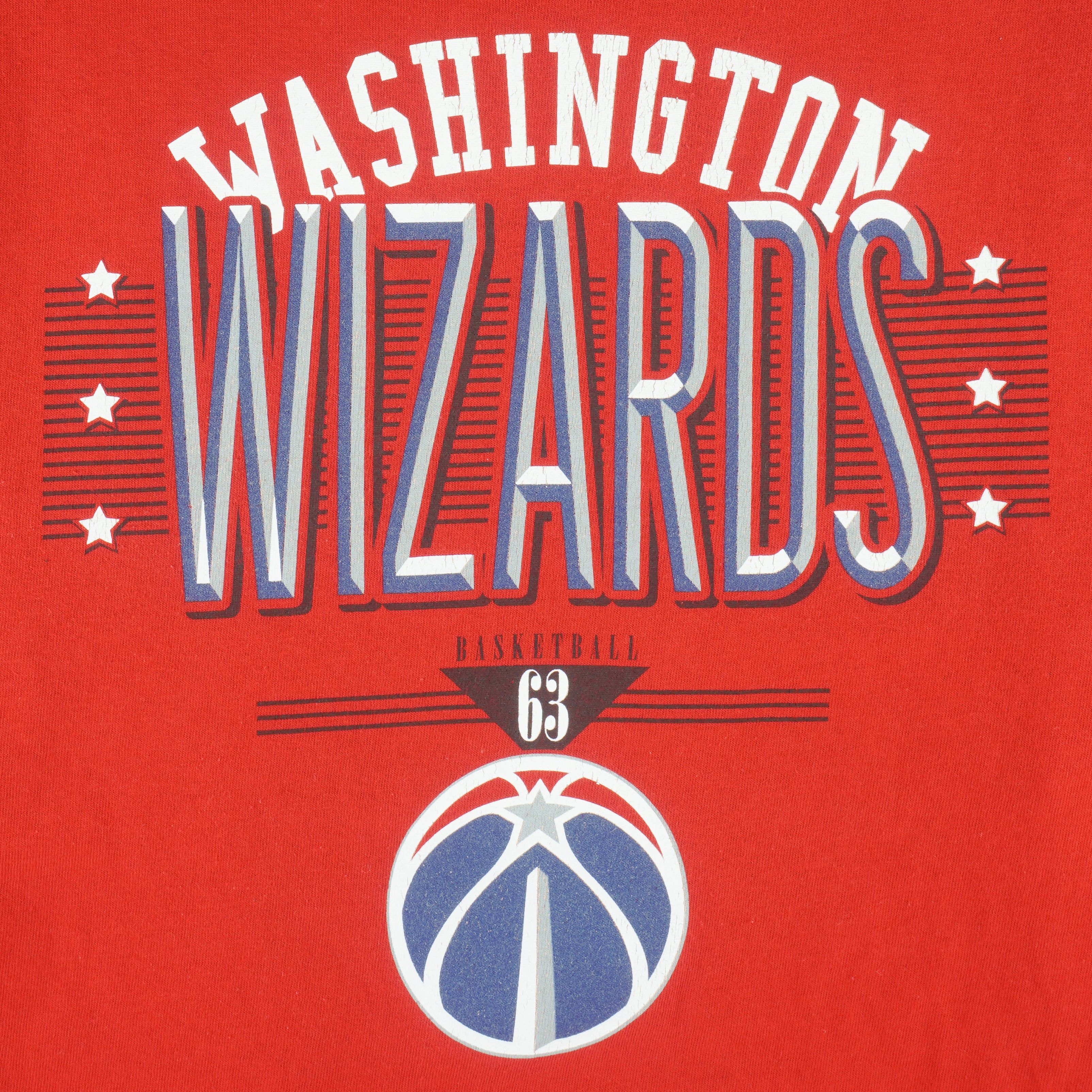 NBA Washington Wizards Basketball T-Shirt 2000s Size US XL / EU 56 / 4 - 3 Thumbnail