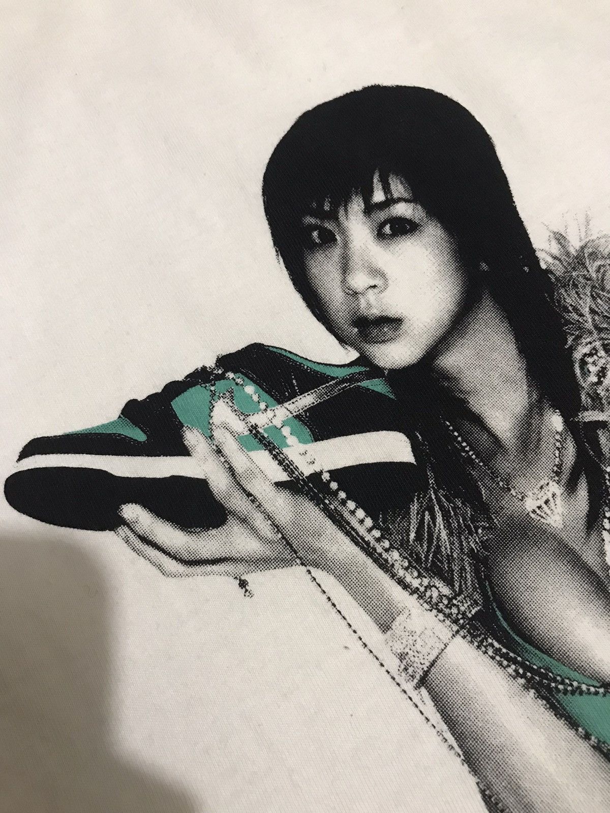Japanese Brand × KIKS TYO × Nike KIKSTYO AKI HOSHINO Nike Dunk SB Tiffany tee Size US L / EU 52-54 / 3 - 7 Thumbnail