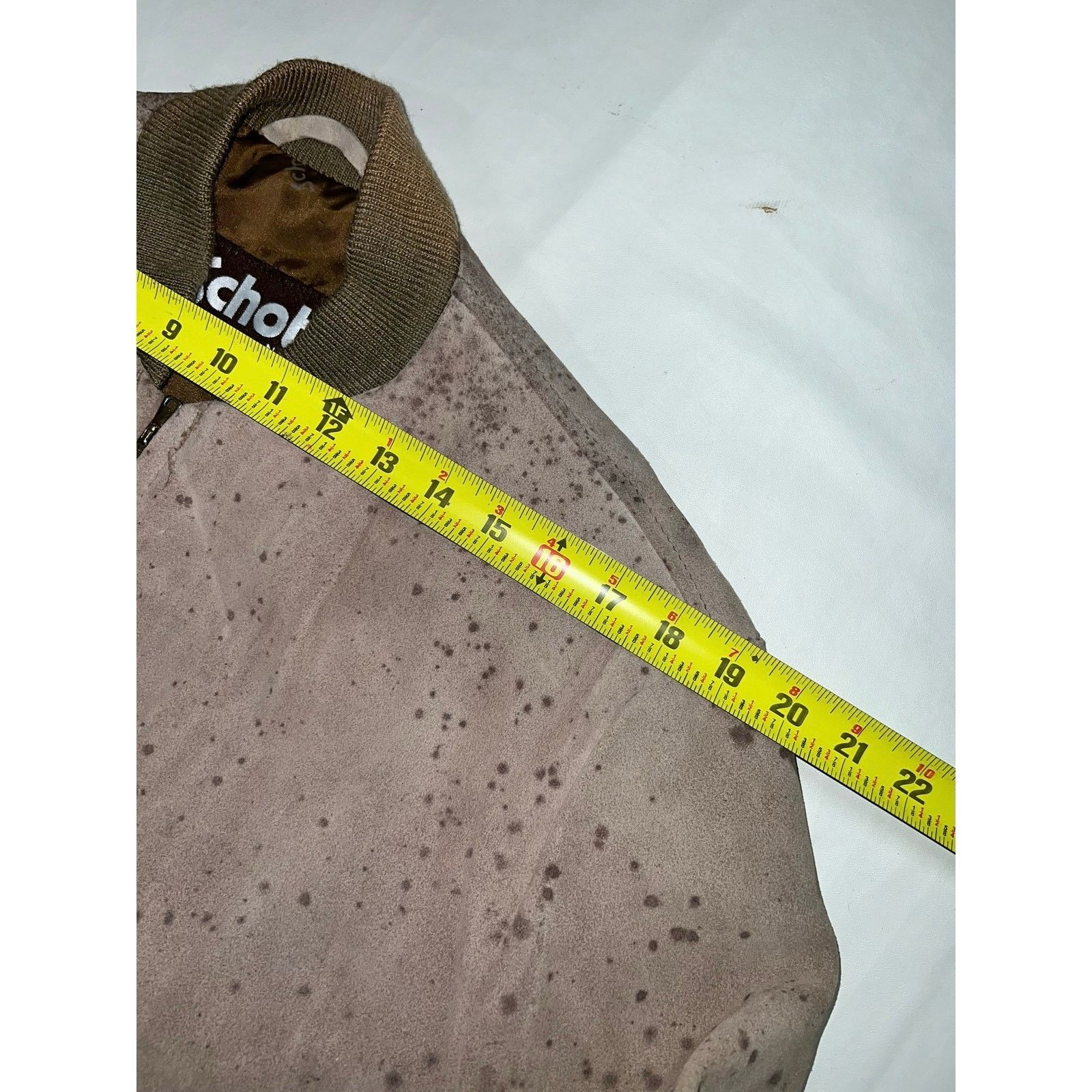 Schott Vintage Schott NYC 80’s Suede Leather Bomber Jacket Size US L / EU 52-54 / 3 - 8 Thumbnail
