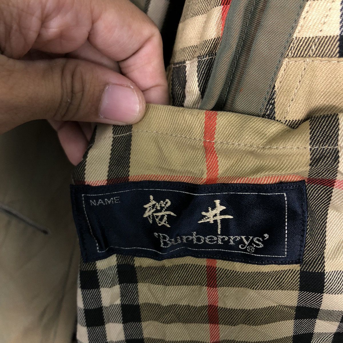 Burberry 🔥Vintage Burberrys Long Jacket Roped Bondage Nova Check Size US M / EU 48-50 / 2 - 17 Thumbnail