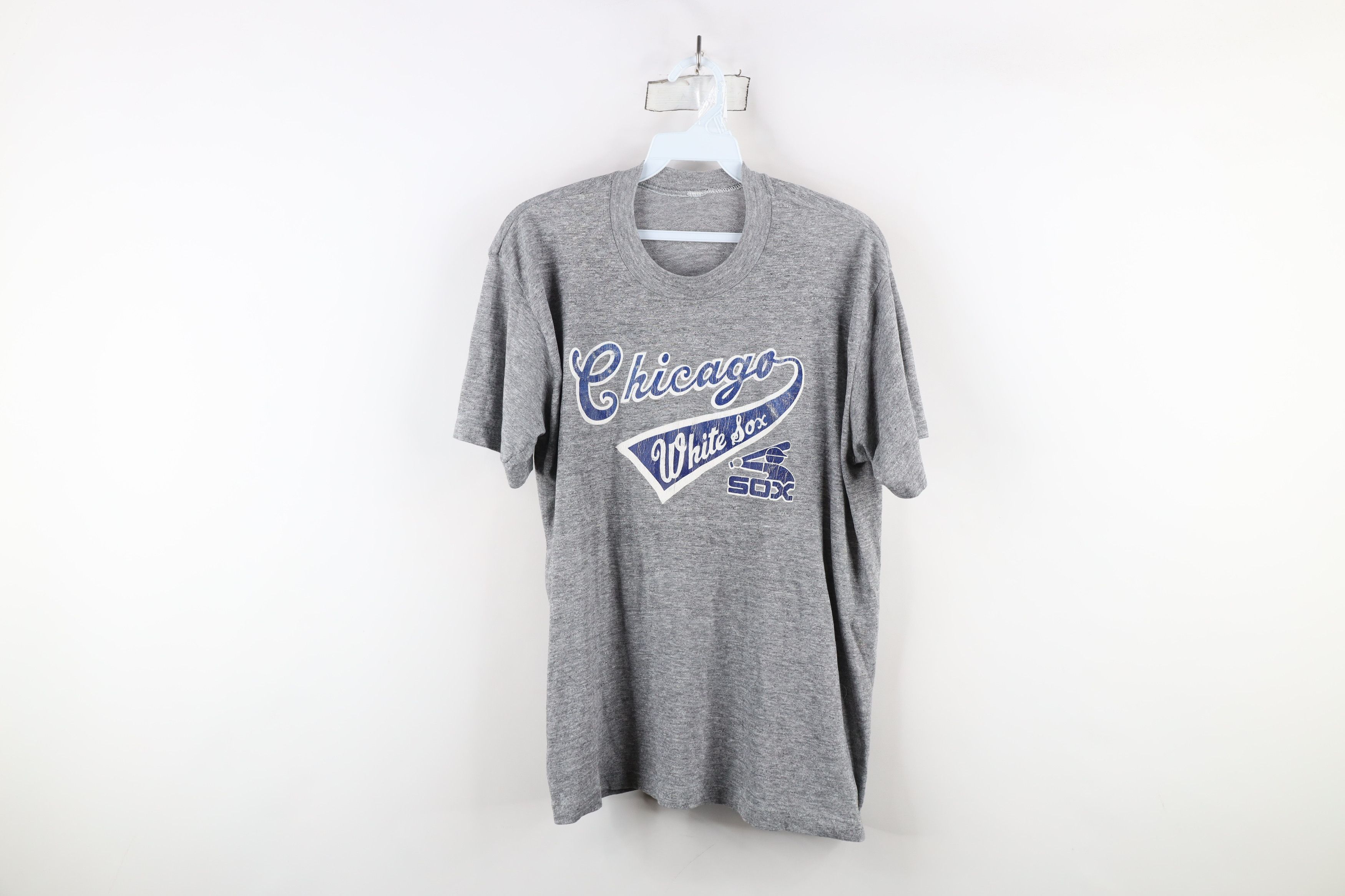 Vintage Vintage 70s Triblend Chicago White Sox Baseball T-Shirt USA Size US M / EU 48-50 / 2 - 1 Thumbnail