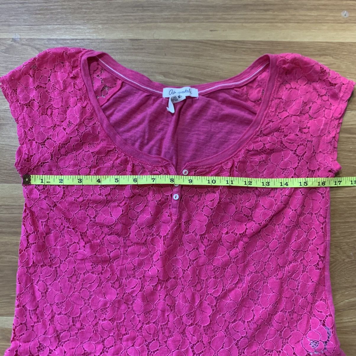 Aeropostale Aeropostale Lace Top Size M / US 6-8 / IT 42-44 - 4 Thumbnail