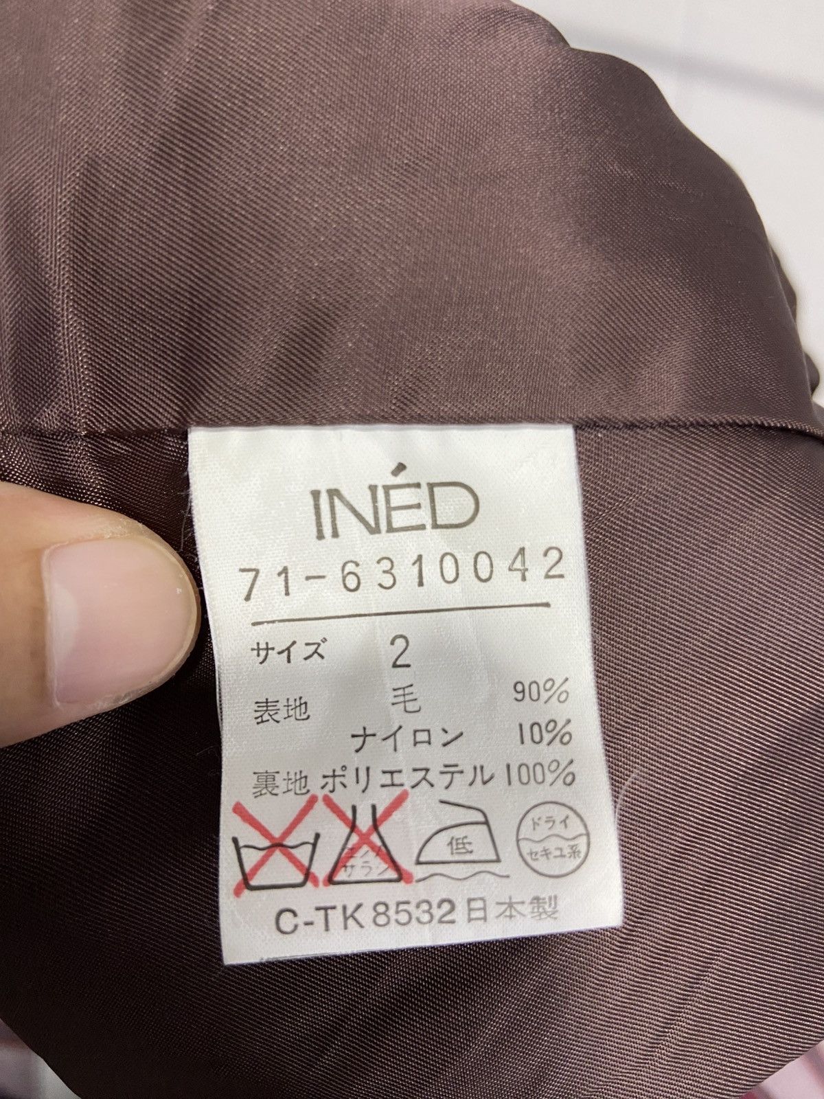 Yohji Yamamoto INED Yohji Yamamoto double breast wool Long Coats Size M / US 6-8 / IT 42-44 - 11 Thumbnail