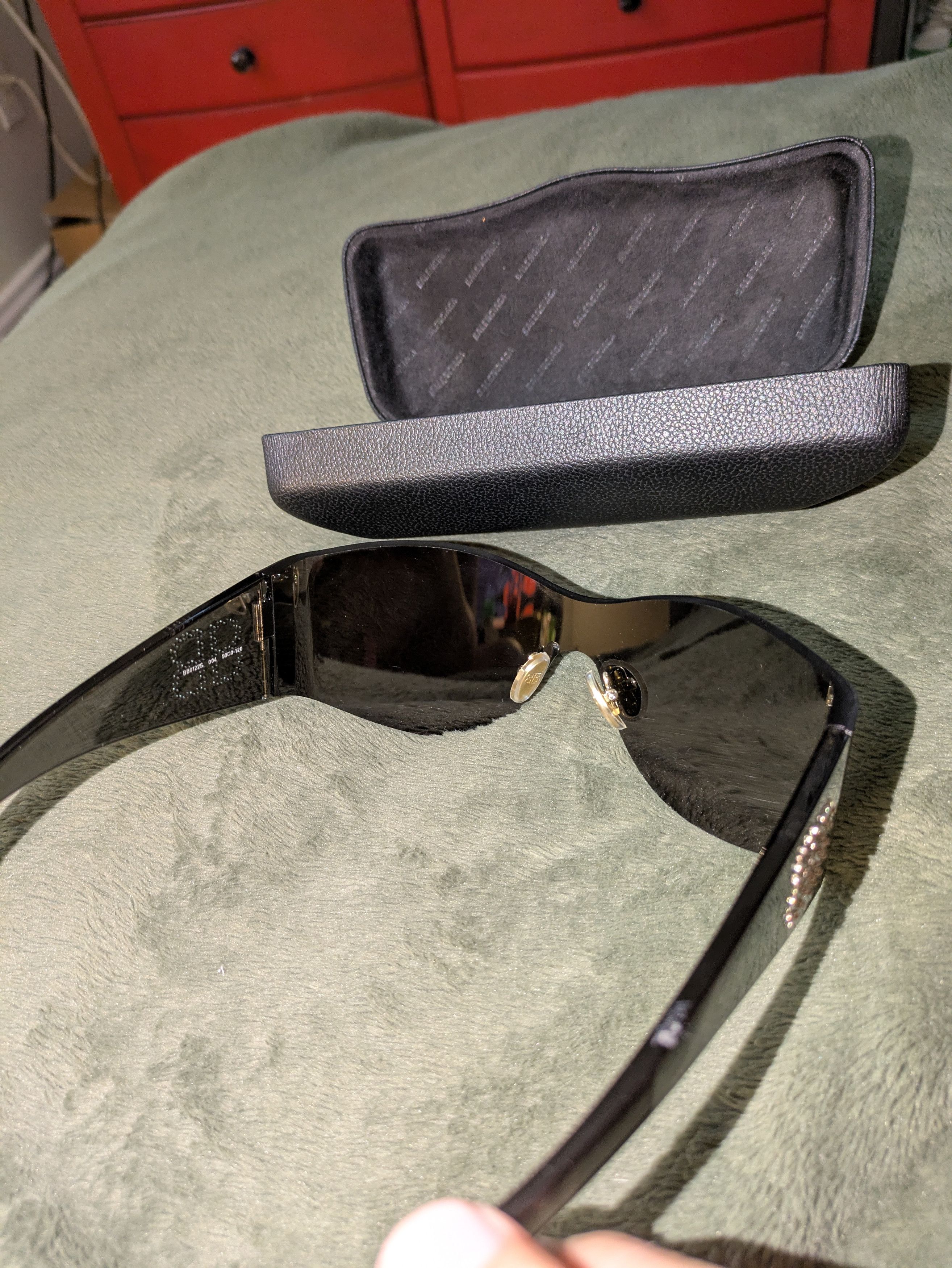 Balenciaga Balenciaga 68mm shield sunglasses Size ONE SIZE - 2 Thumbnail