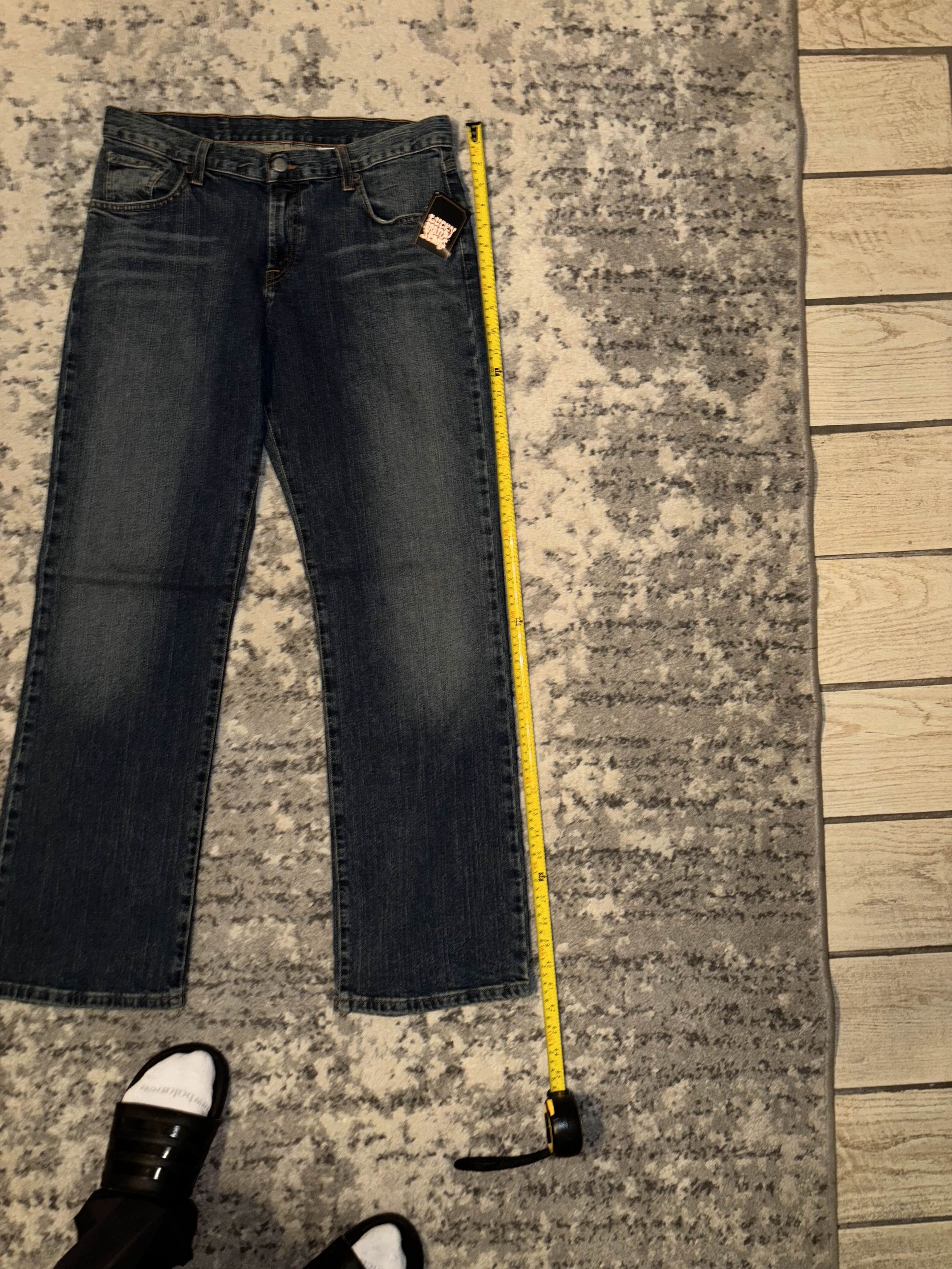 Lucky Brand Y2K Lucky Brand Dungarees Jeans Size US 31 - 5 Thumbnail