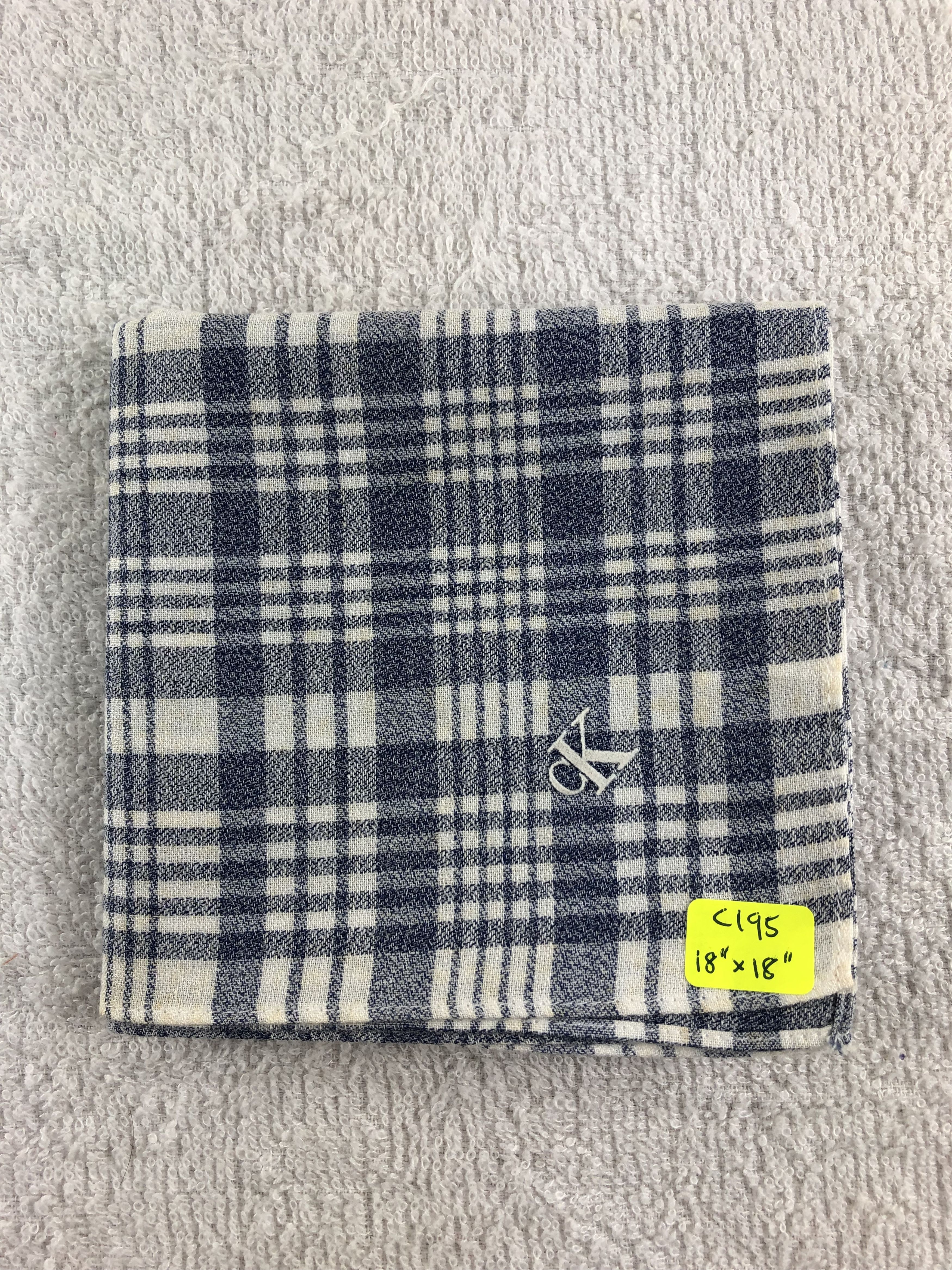 Calvin Klein Calvin Klein Handkerchief / Bandana / Neckerchief C195 Size ONE SIZE - 7 Thumbnail