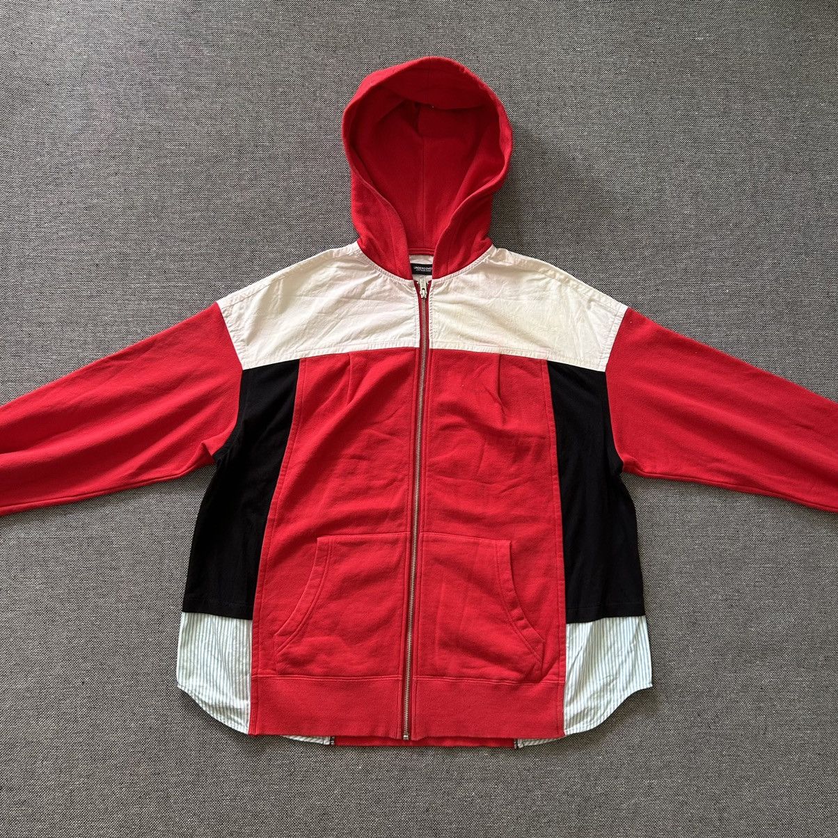Undercover UNDERCOVER 19SS Zip-up Color Block Hoodie Sweatshirt Size US S / EU 44-46 / 1 - 2 Thumbnail