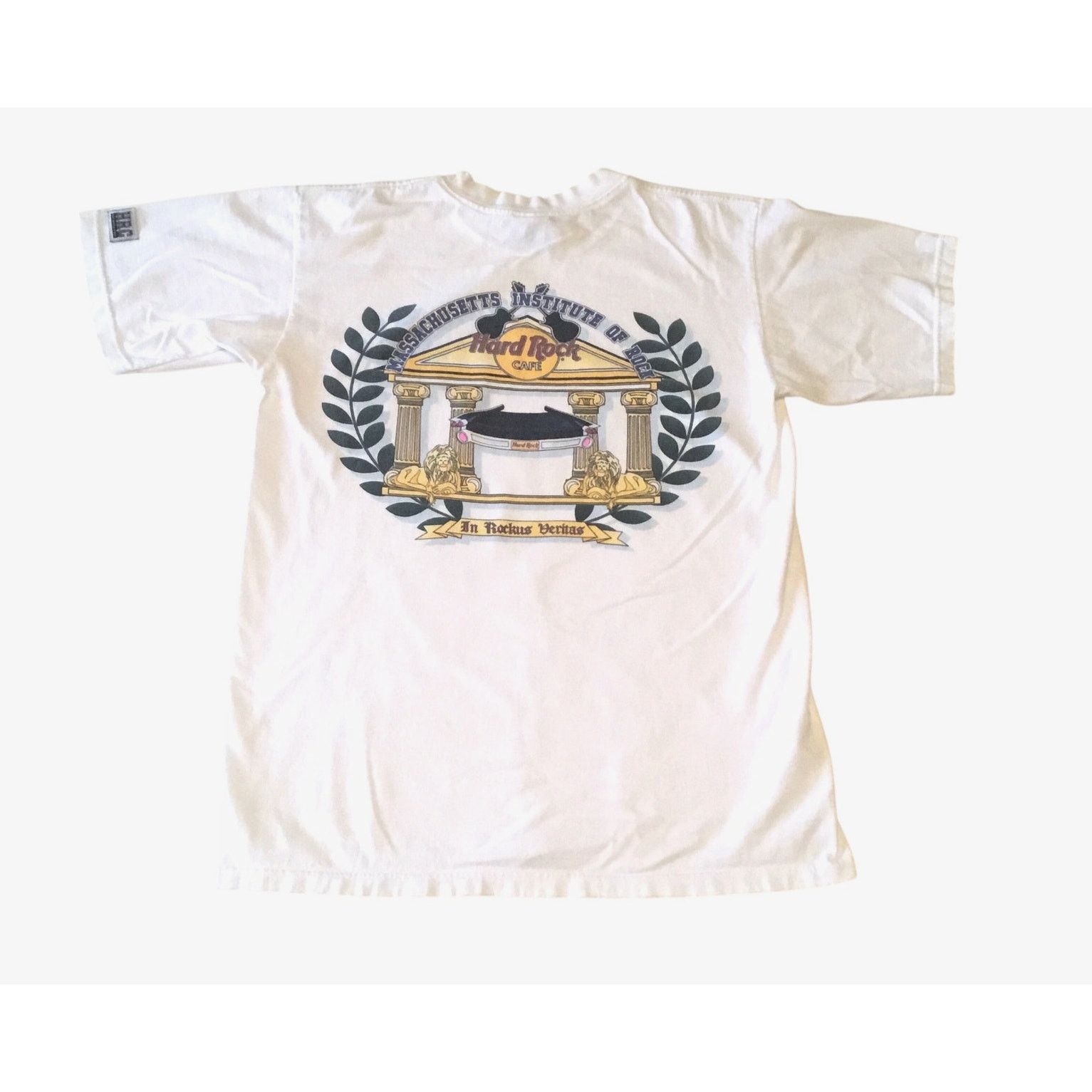 Hard Rock Cafe Hard Rock Cafe T-Shirt Boston MA Institute of Rock Medium Size US M / EU 48-50 / 2 - 4 Thumbnail
