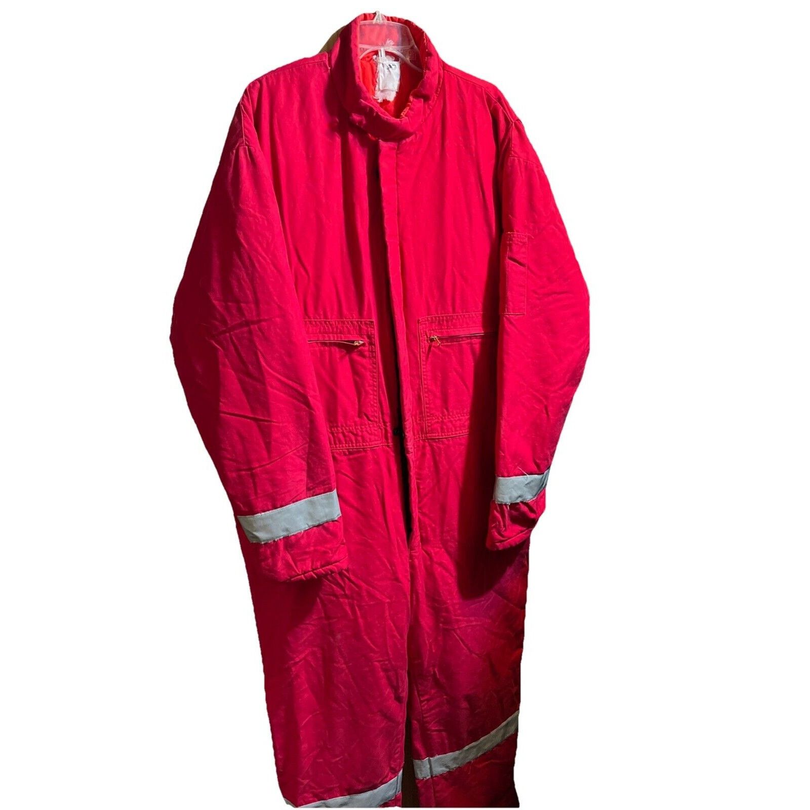 Other Wenaas Halliburton Coveralls Men’s 52x32 Red White Antiflame Size US XL / EU 56 / 4 - 1 Thumbnail