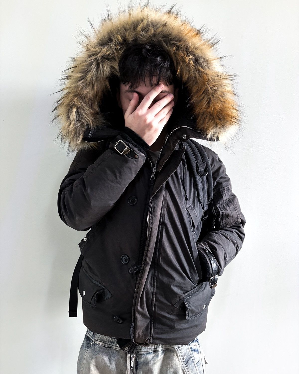 Visvim A/W15 UNEVEN DYE VALDEZ PARKA Size US S / EU 44-46 / 1 - 6 Thumbnail