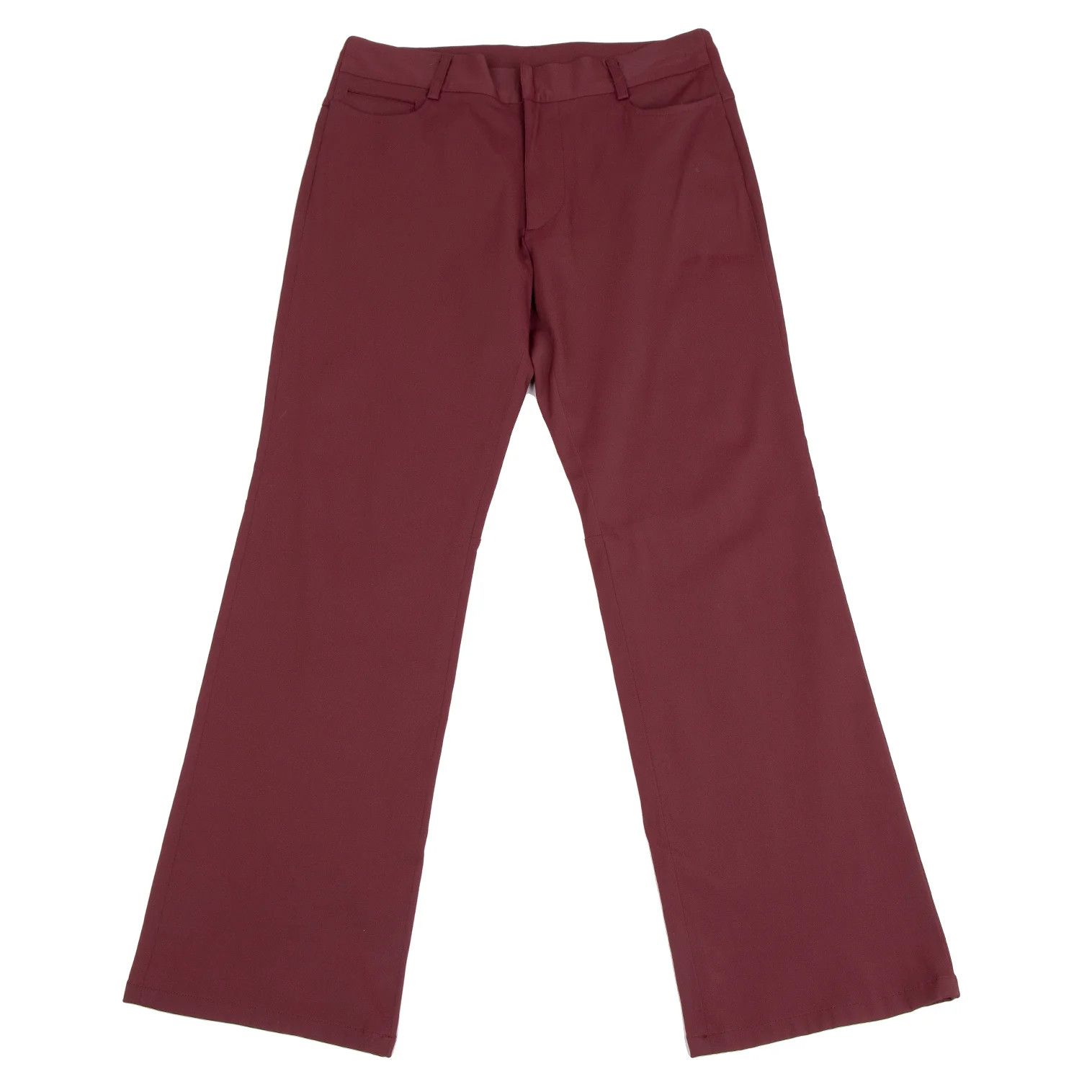 Jean Paul Gaultier Stretch Nylon Cotton Pants in Wine Size 48 Size US 32 / EU 48 - 1 Thumbnail