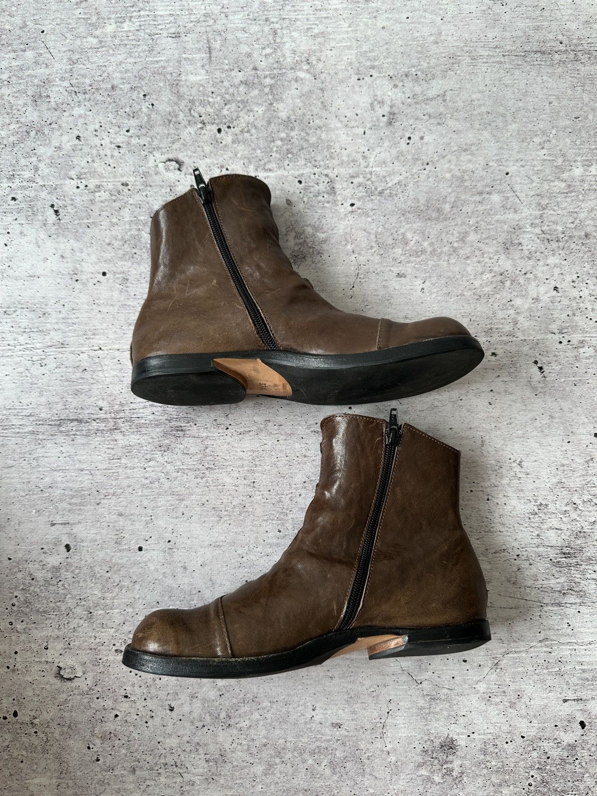 CYDWOQ Cydwoq Artisan Leather Button Granny Boots Size US 7 / IT 37 - 6 Thumbnail