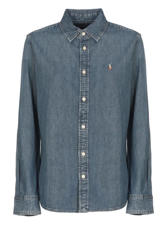 Ralph Lauren RALPH LAUREN Women Shirts 211969458 001 Blue Size M / US 6-8 / IT 42-44 - 1 Thumbnail