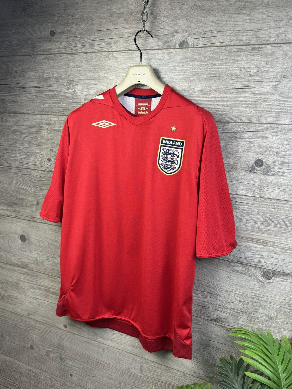 Umbro England 2006 2008 Umbro Football Shirt Size XL Jersey Size US XL / EU 56 / 4 - 4 Thumbnail