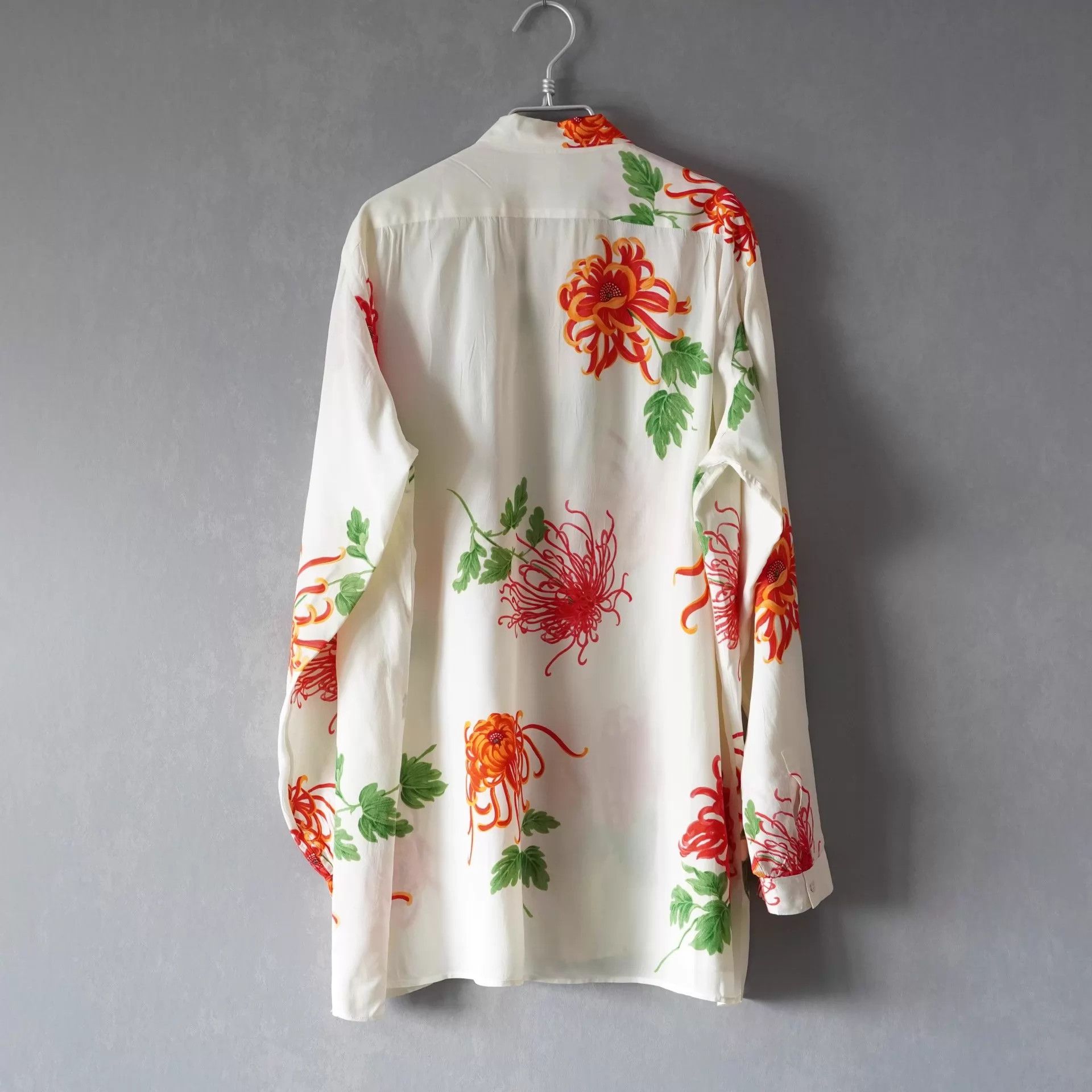 Yohji Yamamoto Yohji Yamamoto 96SS Higanbana Flower & Boy Shirt M Size US M / EU 48-50 / 2 - 2 Thumbnail