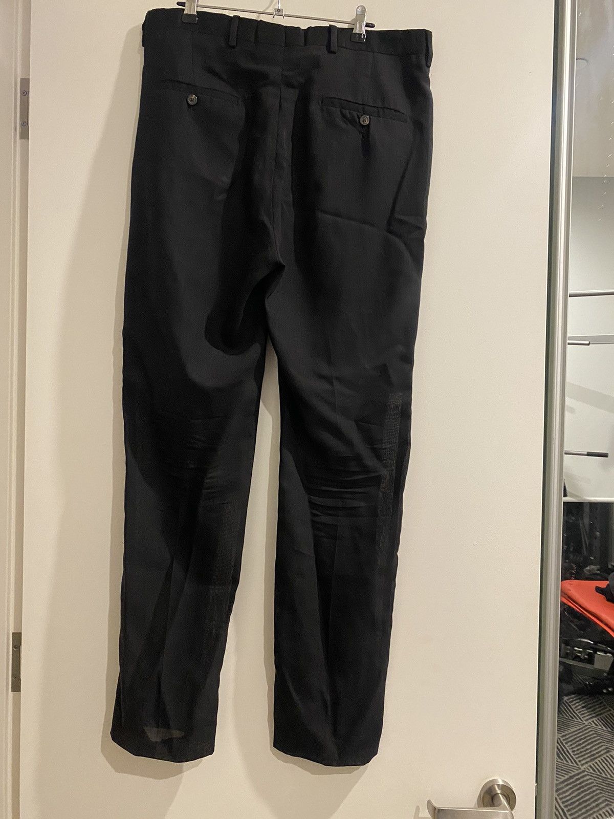 Rick Owens Rick Owens Wool Slim Astaires Long RU21S6374WG Size 50L - 7 Thumbnail