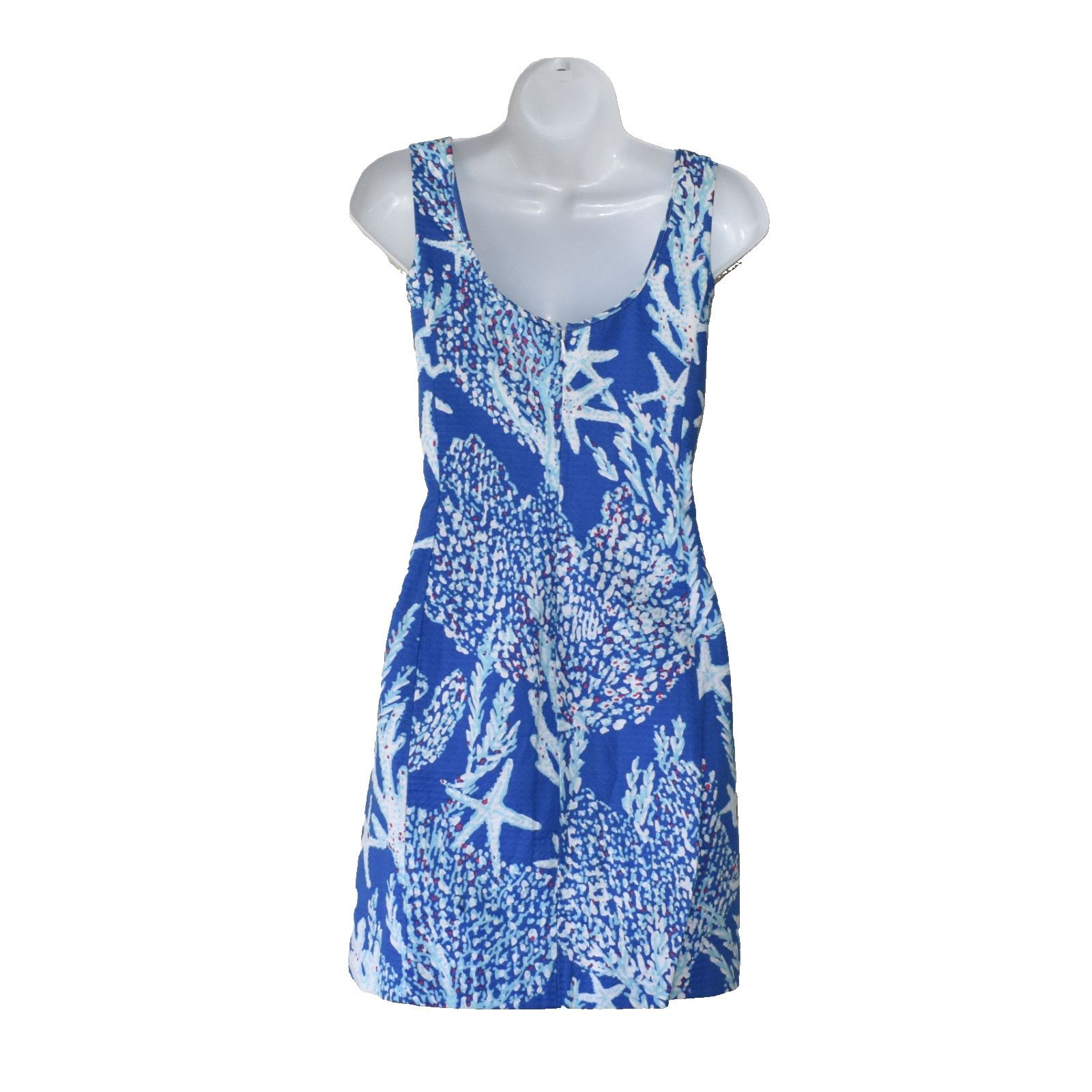Lilly Pulitzer NEW LILLY PULITZER Cotton Good Reef Lace Trim Dress Sz 2 Size XS / US 0-2 / IT 36-38 - 4 Thumbnail