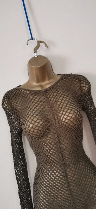 Vintage Vintage long sleeve Crochet top Size ONE SIZE - 2 Thumbnail