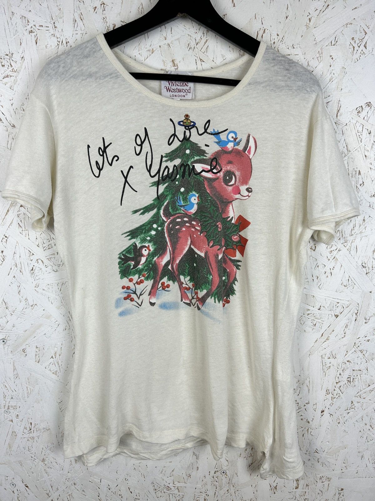 Vivienne Westwood Archive Vivienne Westwood Bambi Deer Xmas 2010 T-Shirt M Size US M / EU 48-50 / 2 - 1 Thumbnail