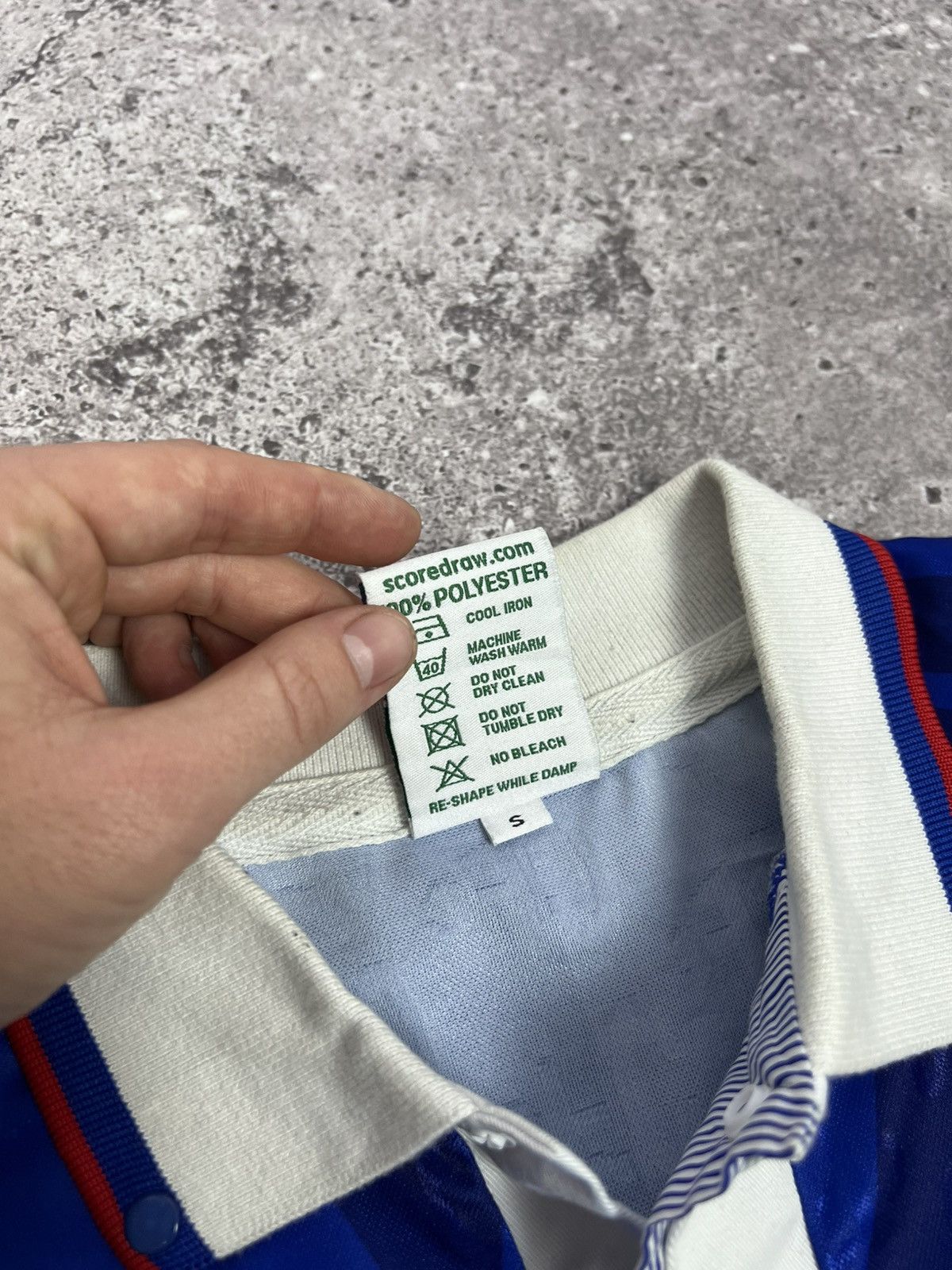 Other Chelsea FC Score Draw Retro Jersey 90s Commodore Vintage Size US S / EU 44-46 / 1 - 10 Thumbnail