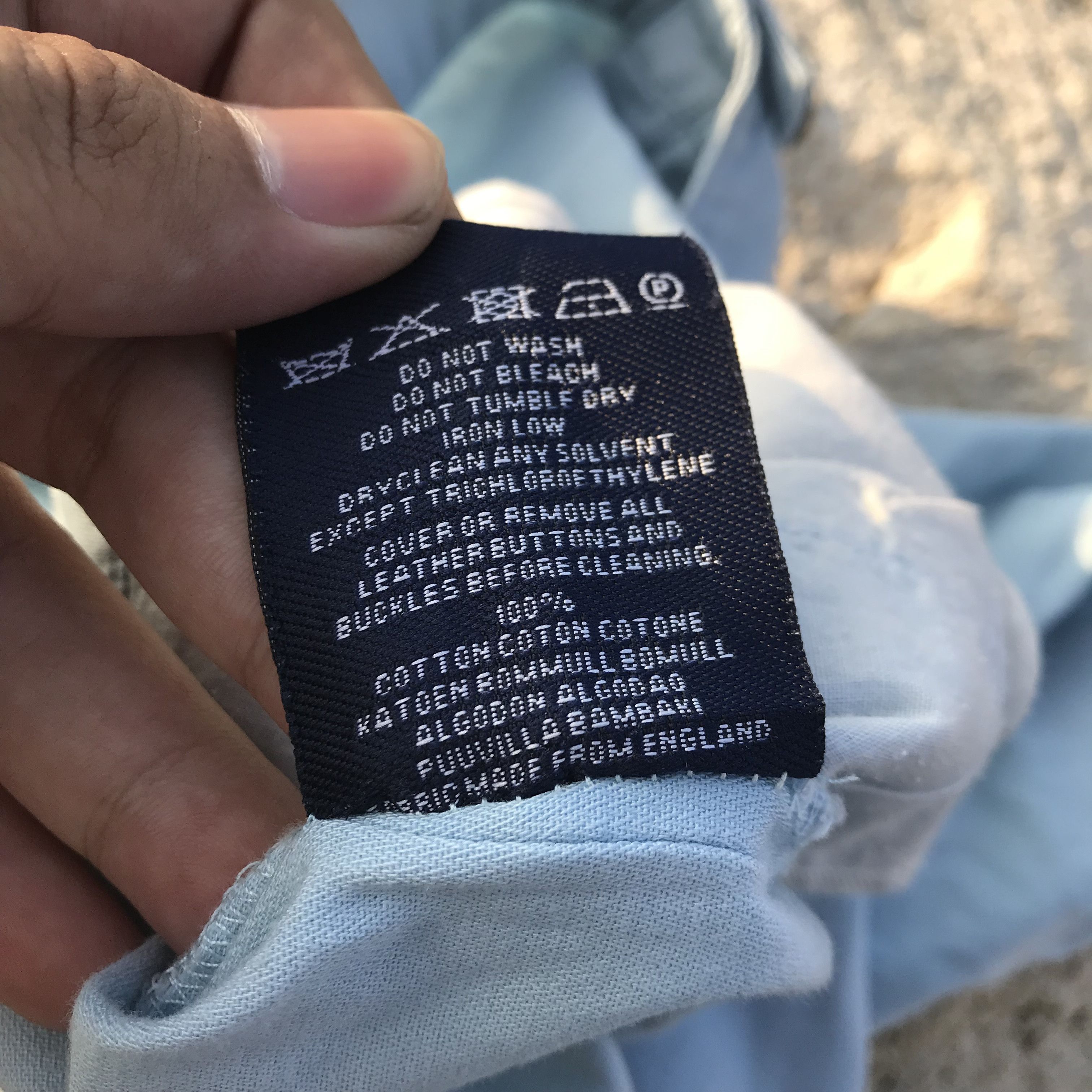 Vintage Burberry baby blue short novacheck pants Trouser pan