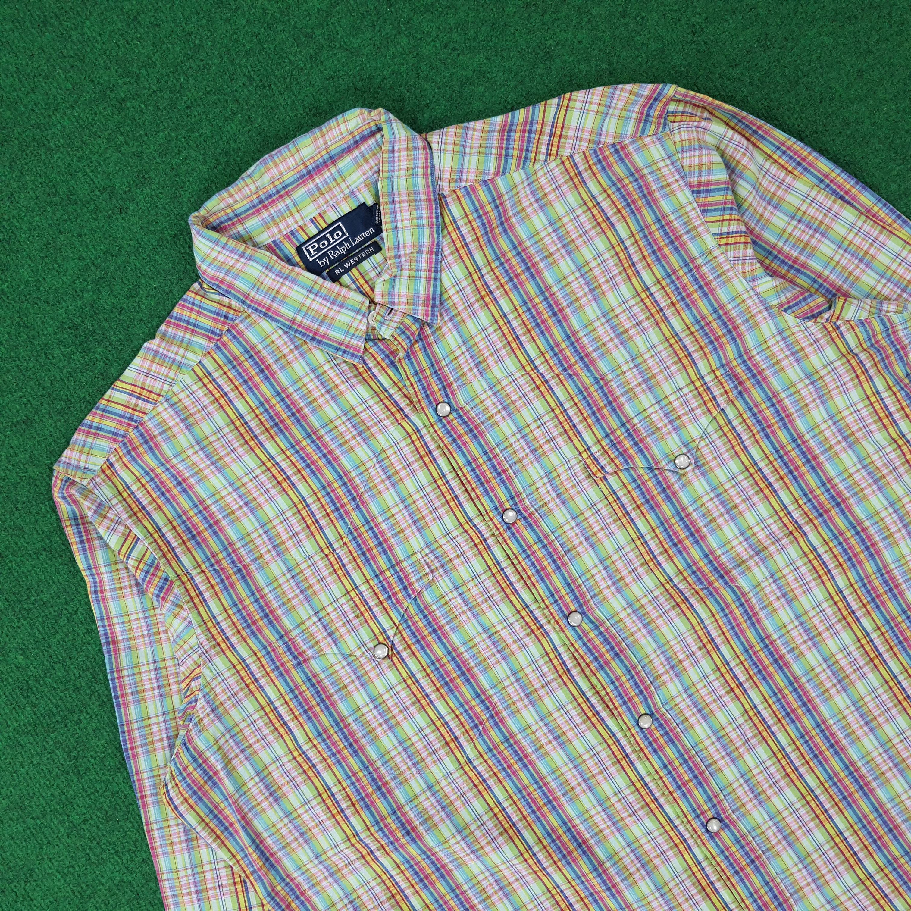 Polo Ralph Lauren Vintage Polo by Ralph Lauren Button Up Shirt C223N41 Size US L / EU 52-54 / 3 - 2 Thumbnail