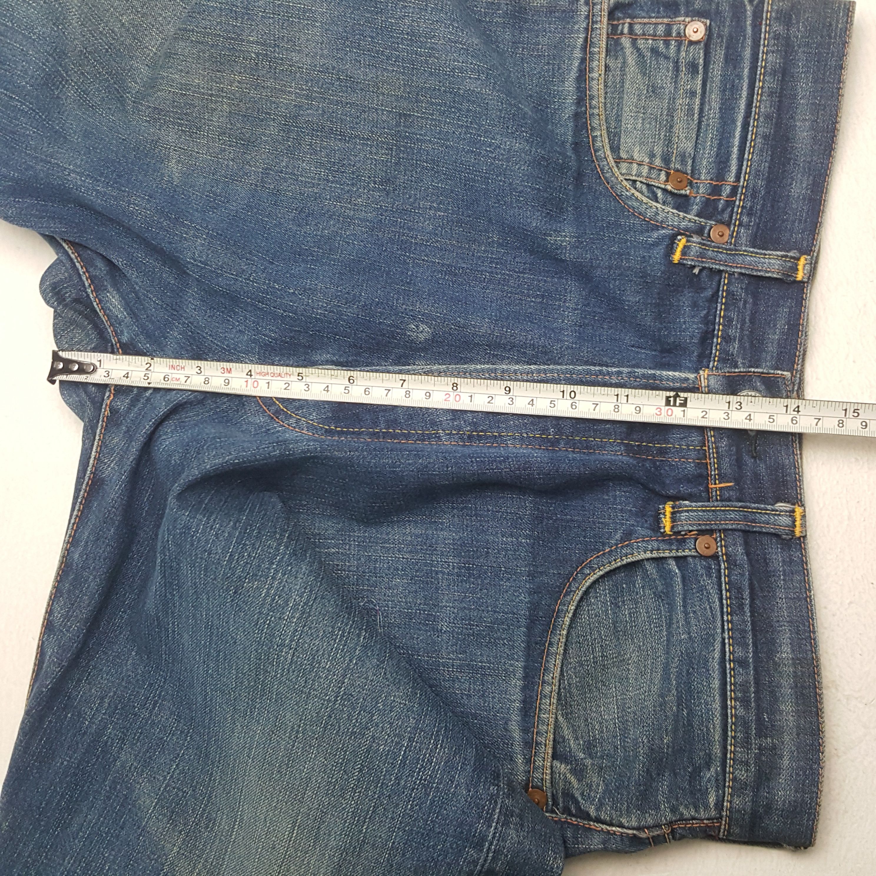 Evisu × Japanese Brand × Vintage Vintage Evisu Japanese Brand Daicock Custom Art Denim Jeans Size US 30 / EU 46 - 10 Thumbnail