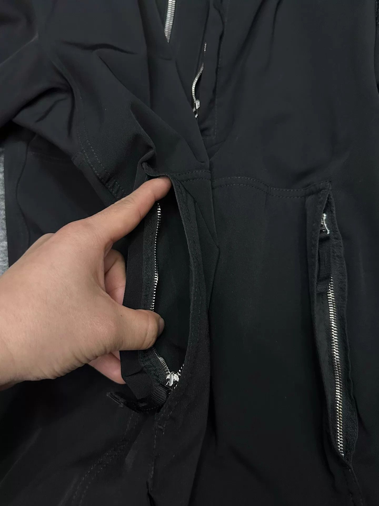Stone Island Stone Island 23FW Stretch Twill Nylon Black XL Jacket Size XL / US 12-14 / IT 48-50 - 4 Thumbnail