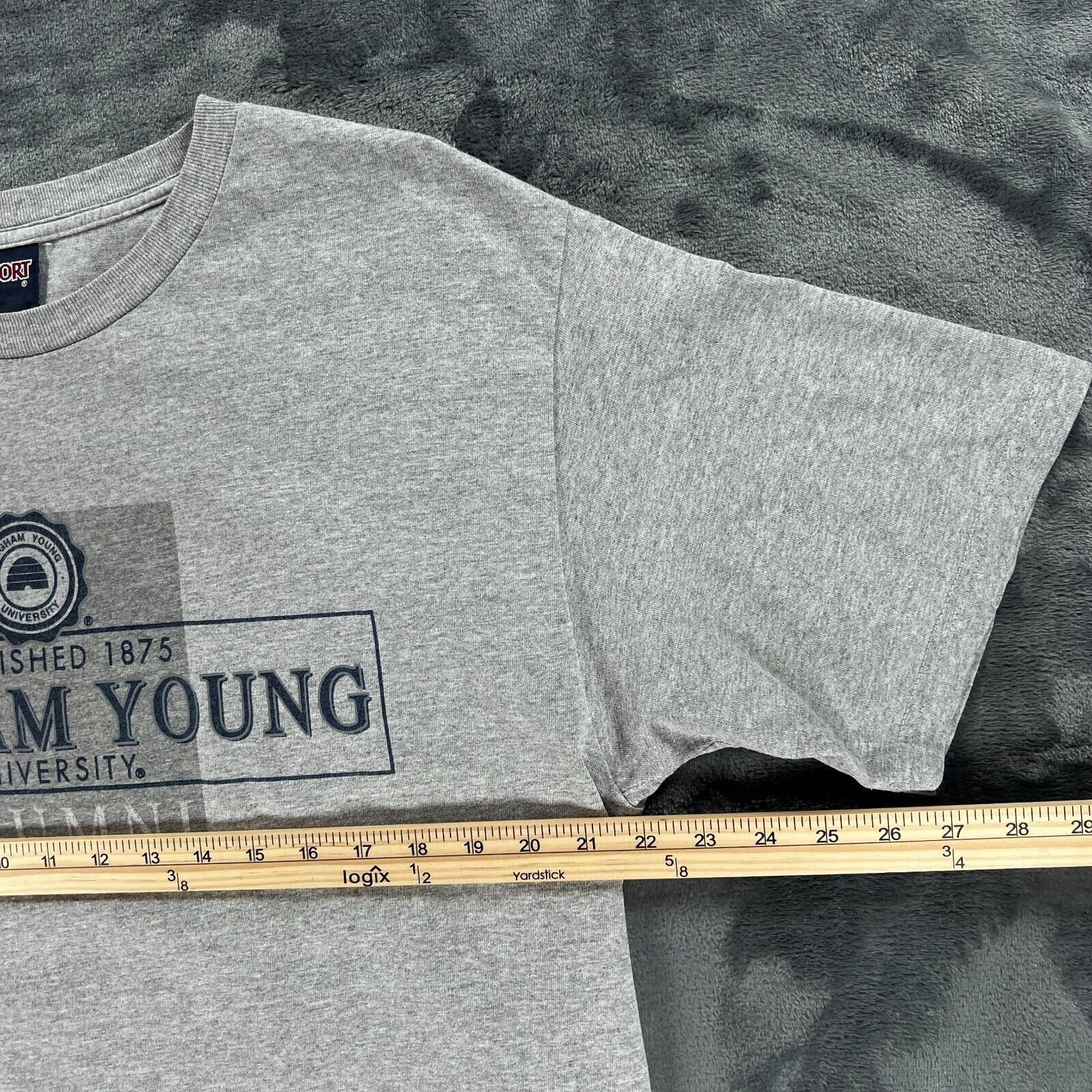 Jansport Jansport T Shirt Men L Vintage 90s BYU Bringham Young Univer Size US L / EU 52-54 / 3 - 7 Thumbnail