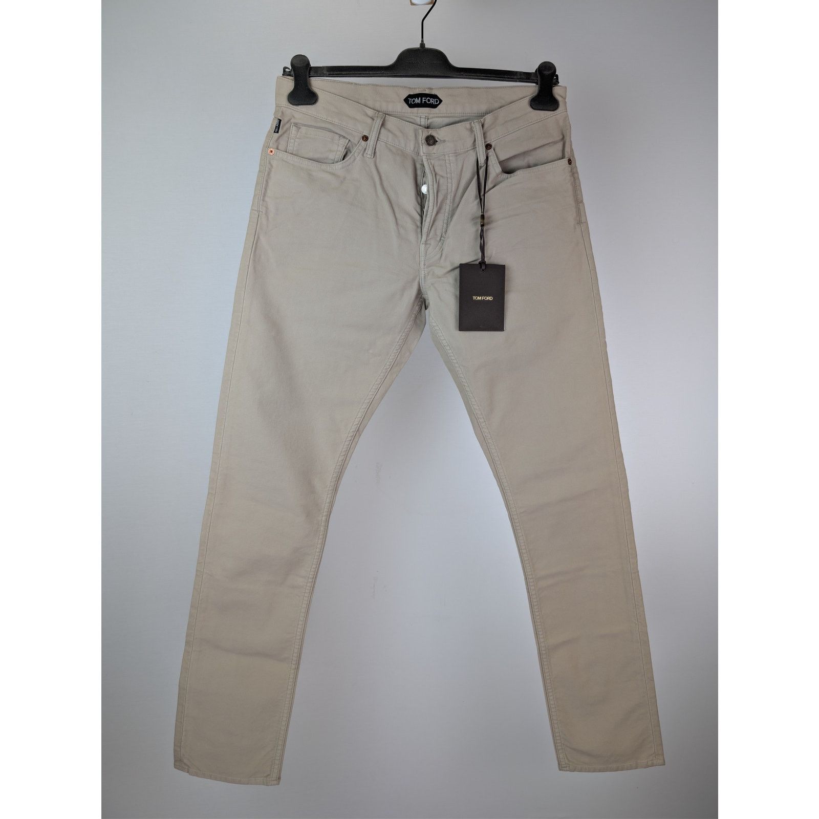 Tom Ford o1rshd1 Slim-Fit Denim Jeans in Camel Size US 34 / EU 50 - 2 Thumbnail