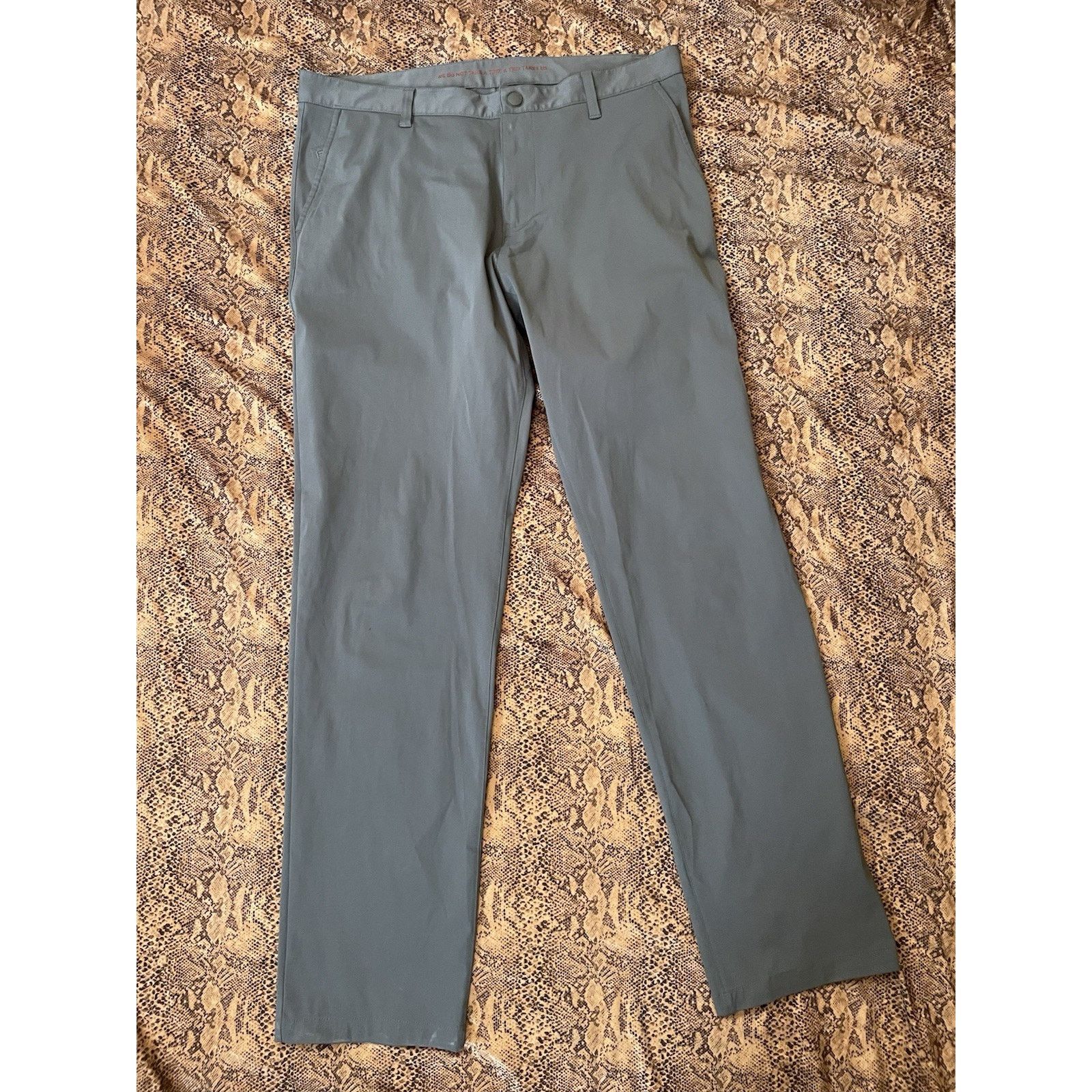 Rhone Rhone Commuter Pants Men Iron Grey Performance Classic 35 Size US 35 - 1 Thumbnail