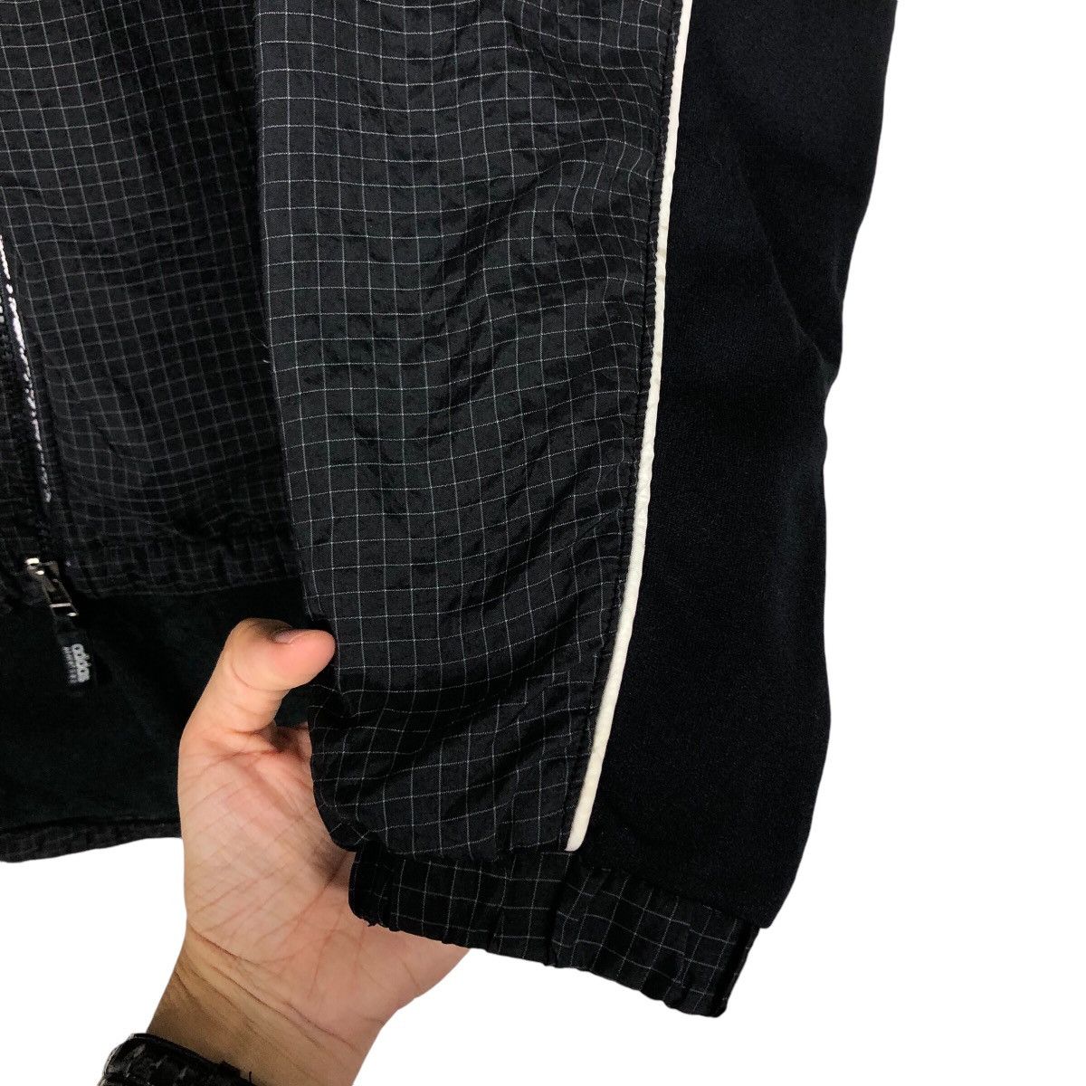 Adidas 📌Vintage Adidas Adventure Zipper Jacket Tartan Design Size US M / EU 48-50 / 2 - 16 Thumbnail