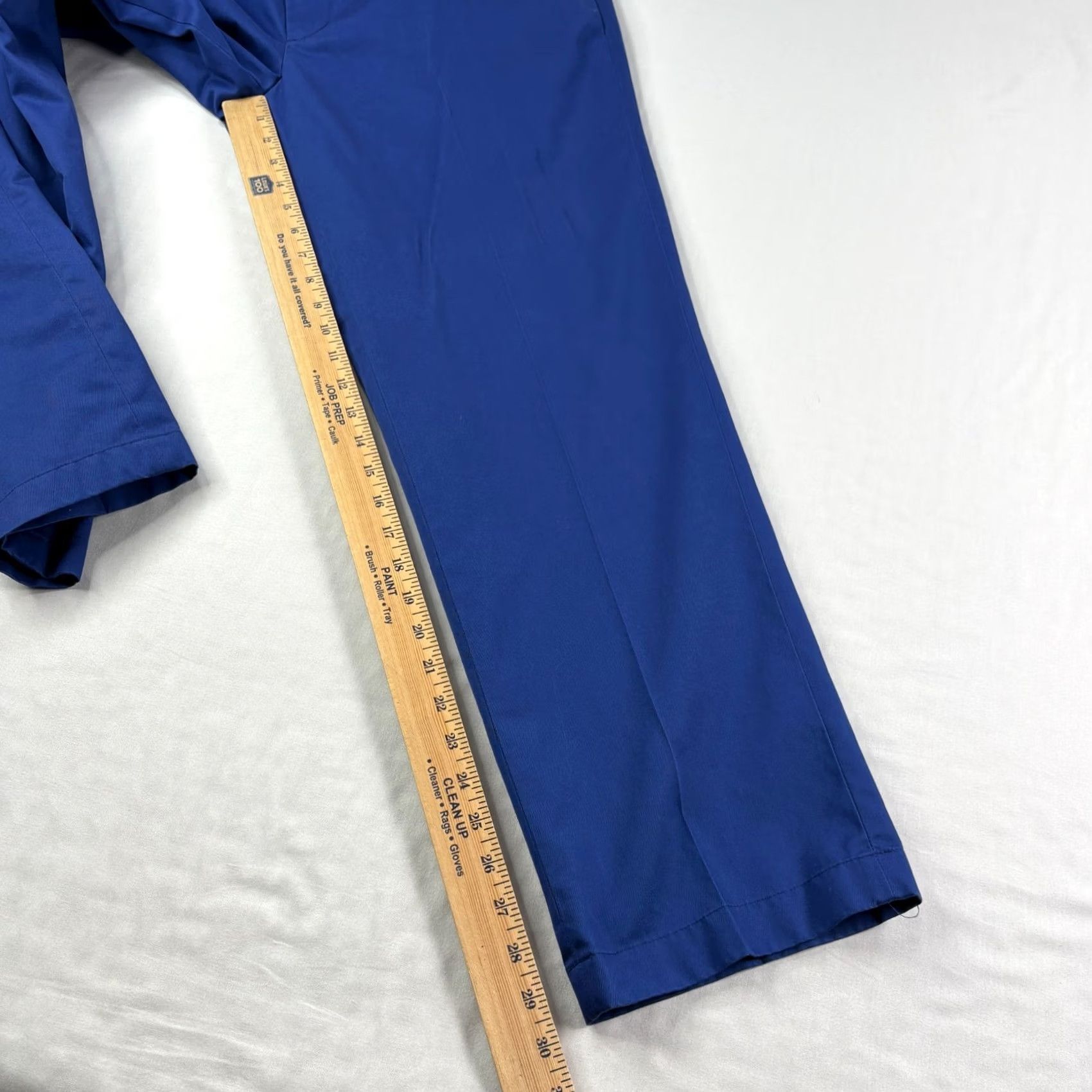 Brooks Brothers Brooks Brothers Pants Mens 37x30 Navy Chino Lightweight Regular Flat Front Cotton Casual Big & Tall Mens Size US 37 - 7 Thumbnail