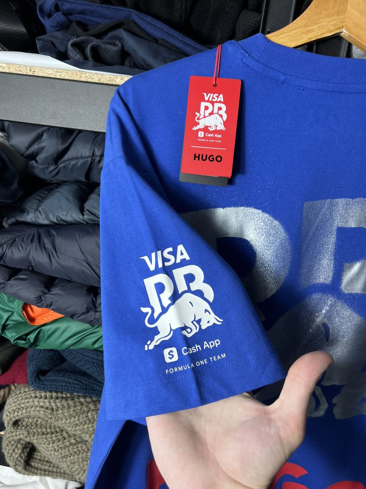 Hugo HUGO Red Bull Racing F1 Oversized T-Shirt Visa Cash App Size US M / EU 48-50 / 2 - 8 Thumbnail