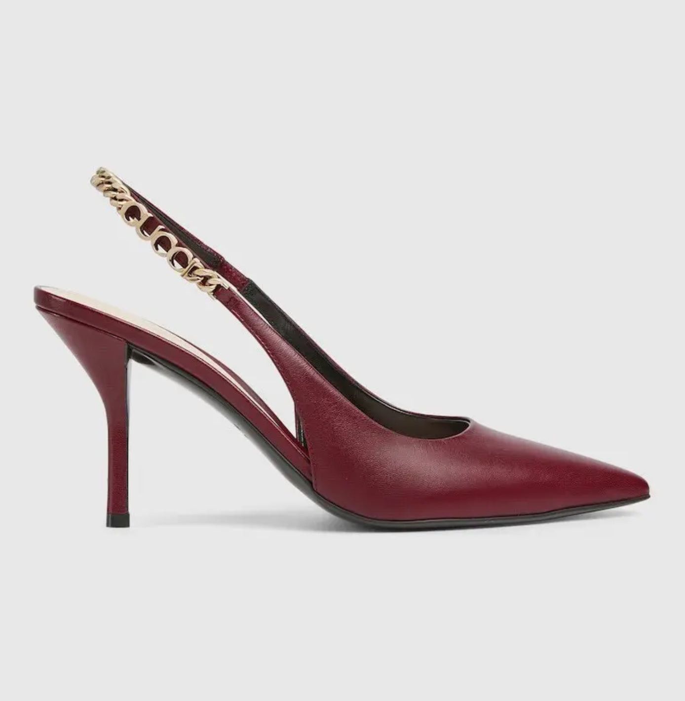 Gucci Signoria Slingback Pumps SIZE 39.5